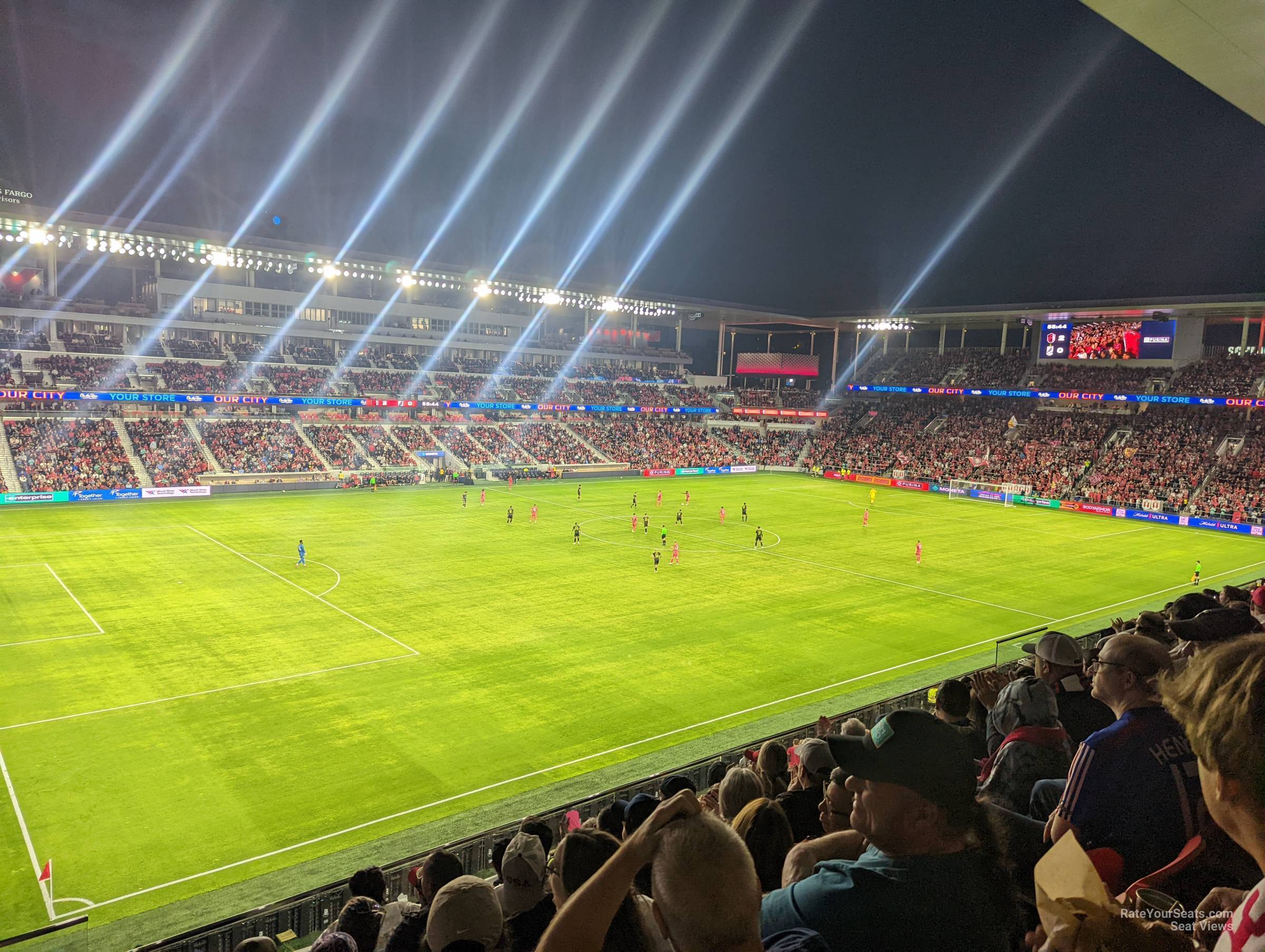 view from Section 201 
