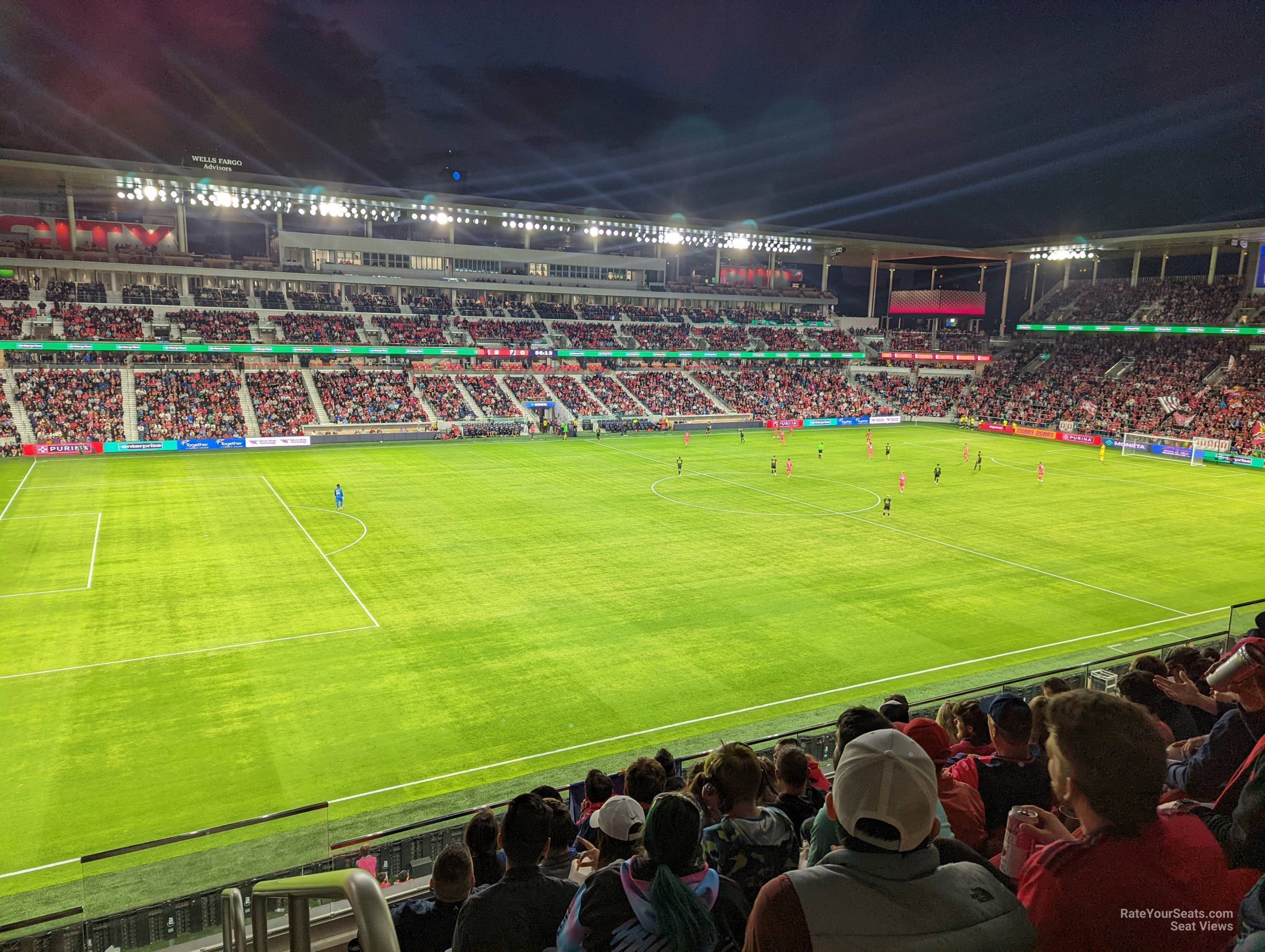 section 202, row 6 seat view  - citypark