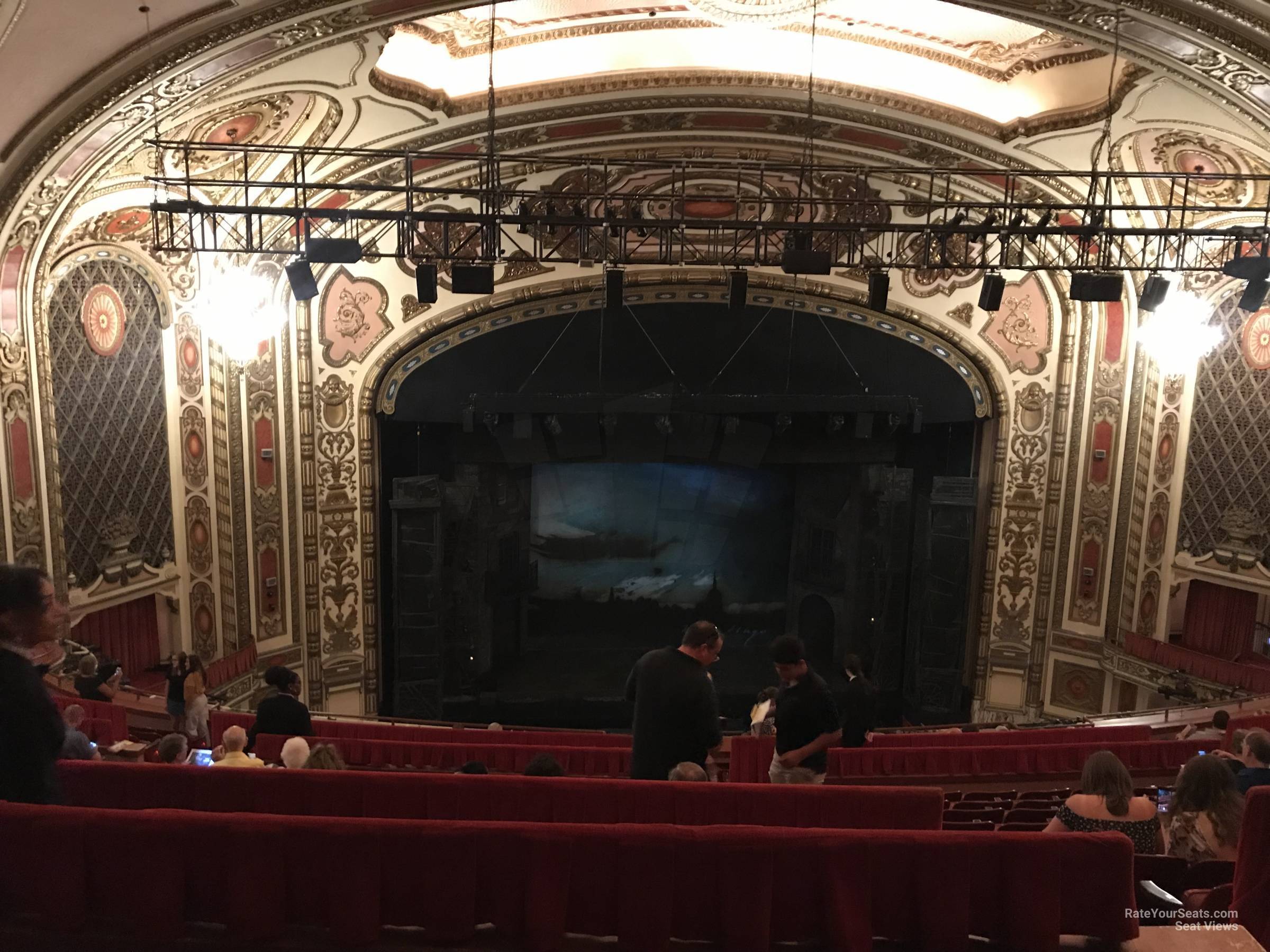 Cadillac Palace Theatre Balcony Left Center
