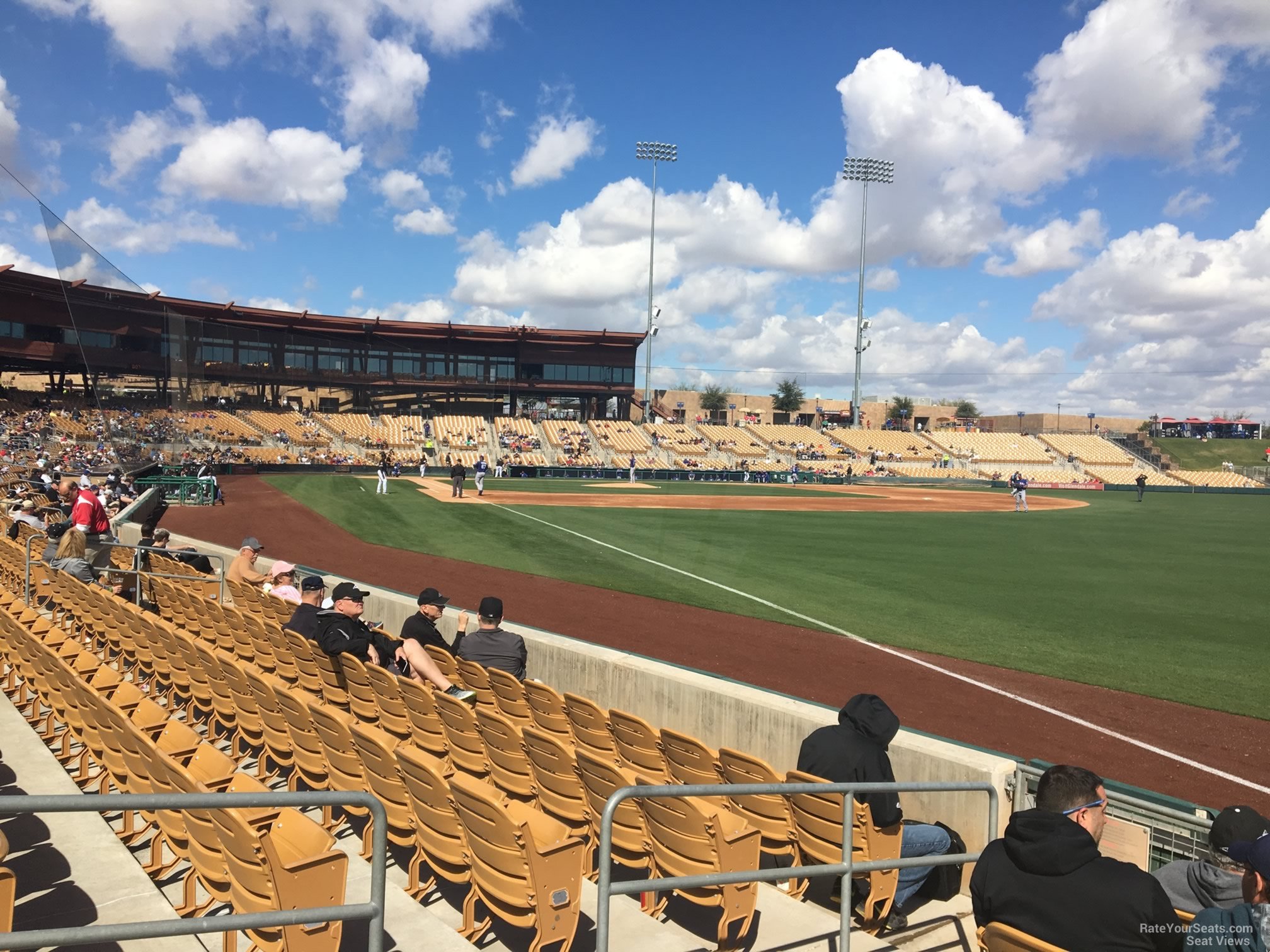 view from Section 1 