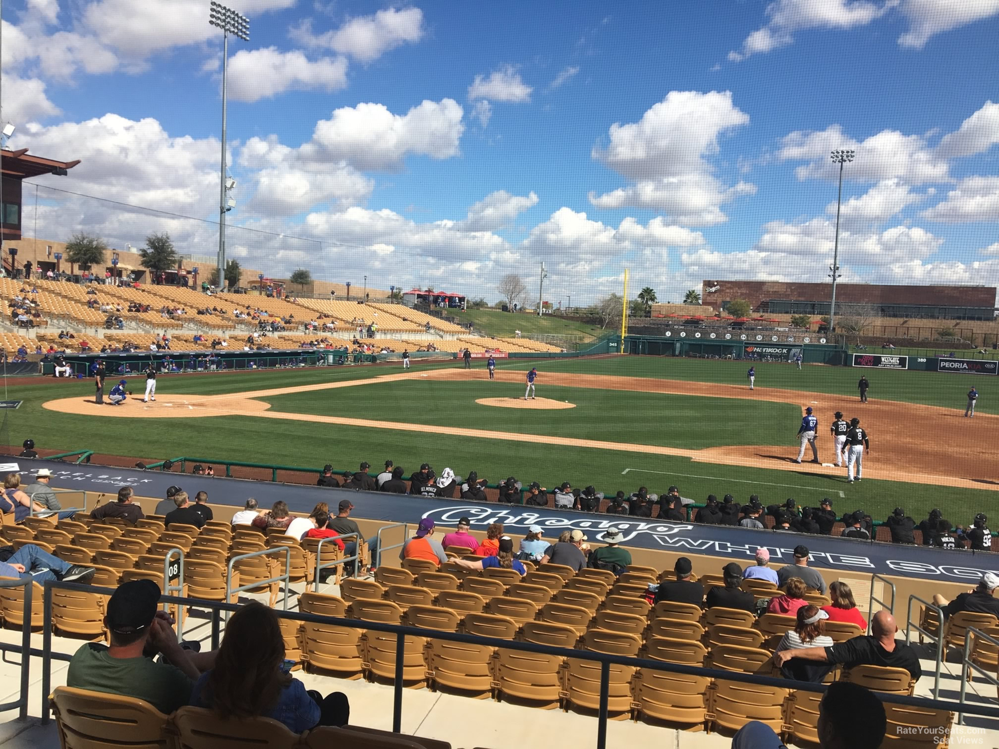 section 108, row 5 seat view  - camelback ranch
