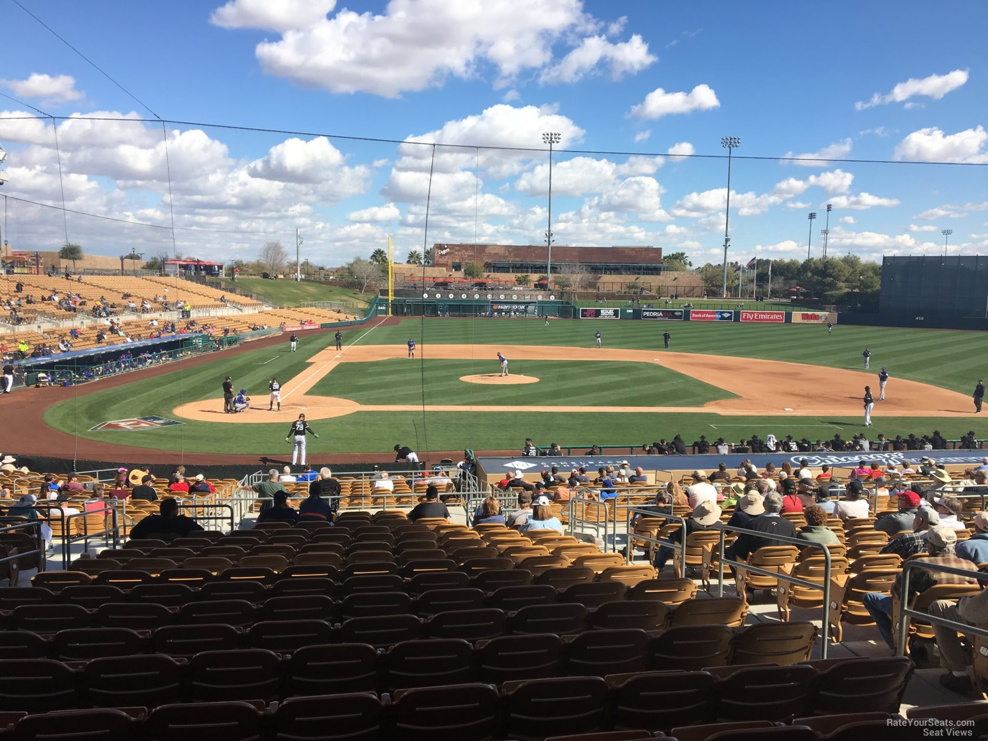 section 111, row 18 seat view  - camelback ranch
