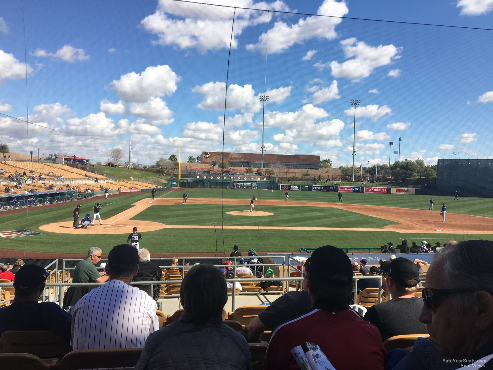 section 111, row 5 seat view  - camelback ranch