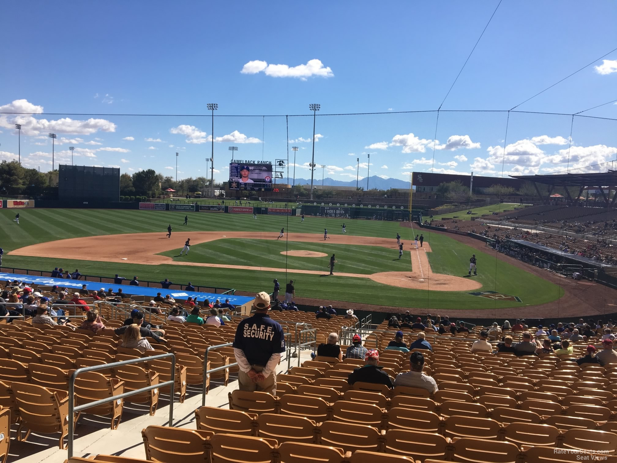 section 118, row 18 seat view  - camelback ranch