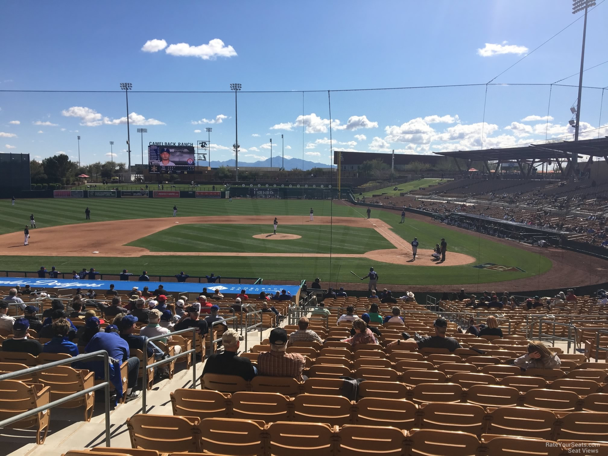 section 119, row 18 seat view  - camelback ranch