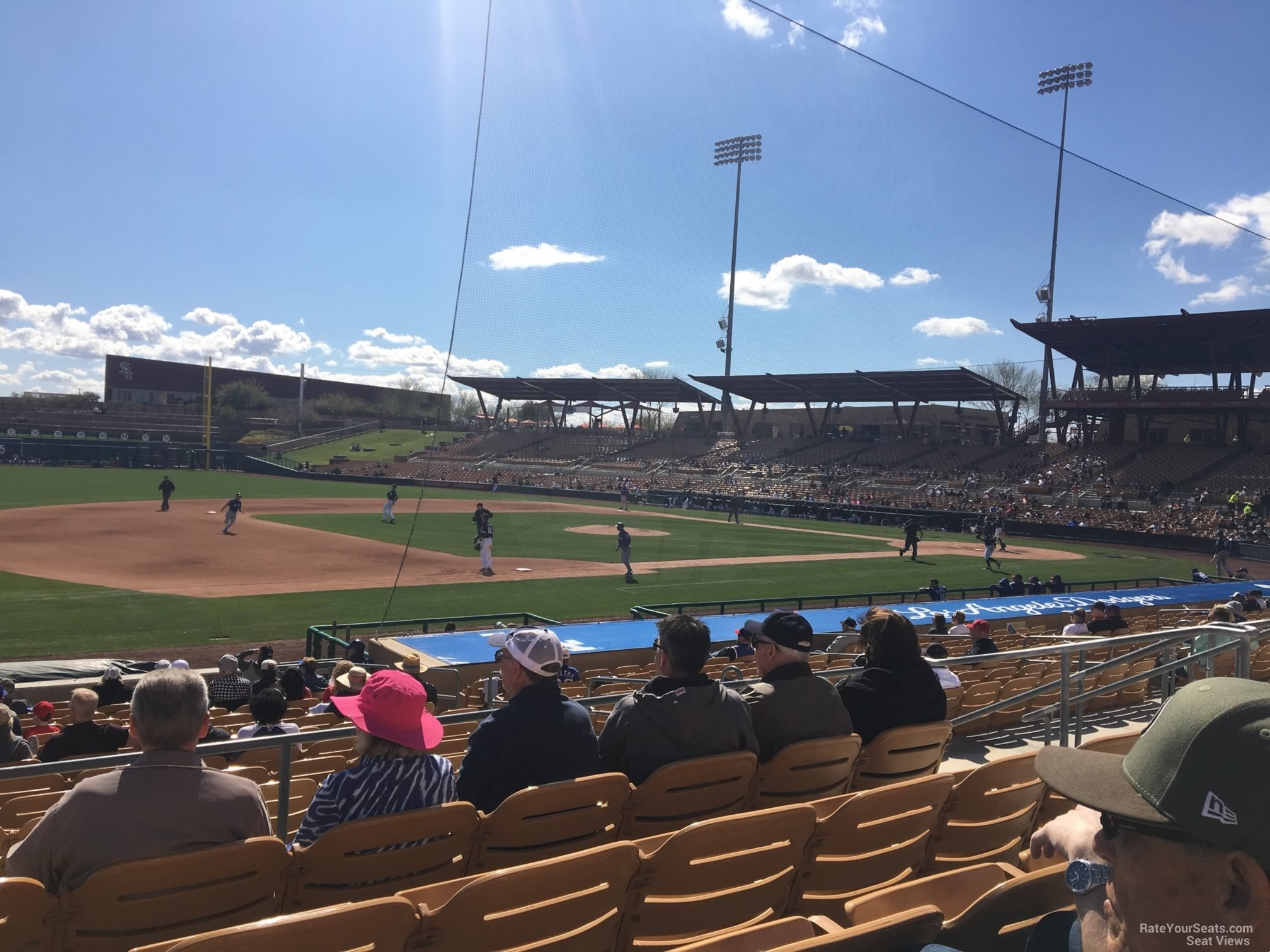 section 125, row 5 seat view  - camelback ranch