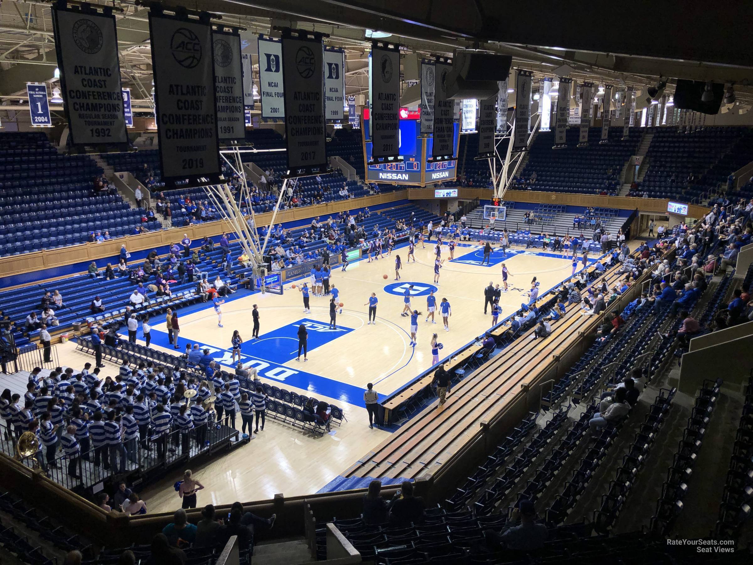Section 12 at Cameron Indoor Arena - RateYourSeats.com