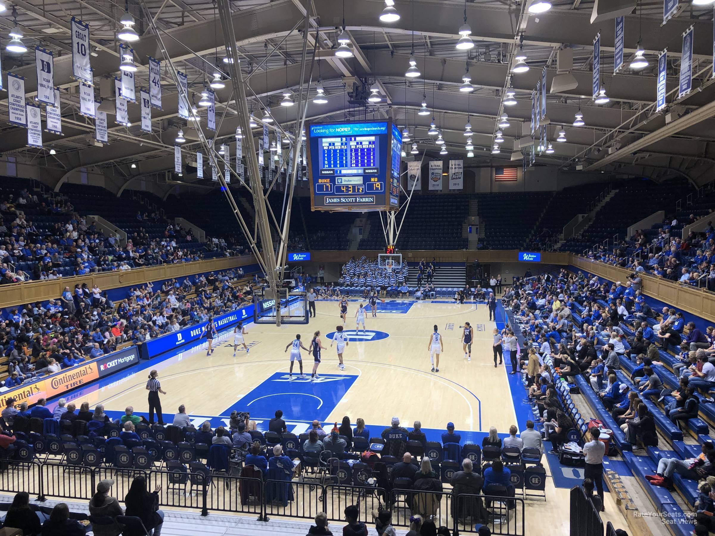 Section 3 at Cameron Indoor Stadium - RateYourSeats.com