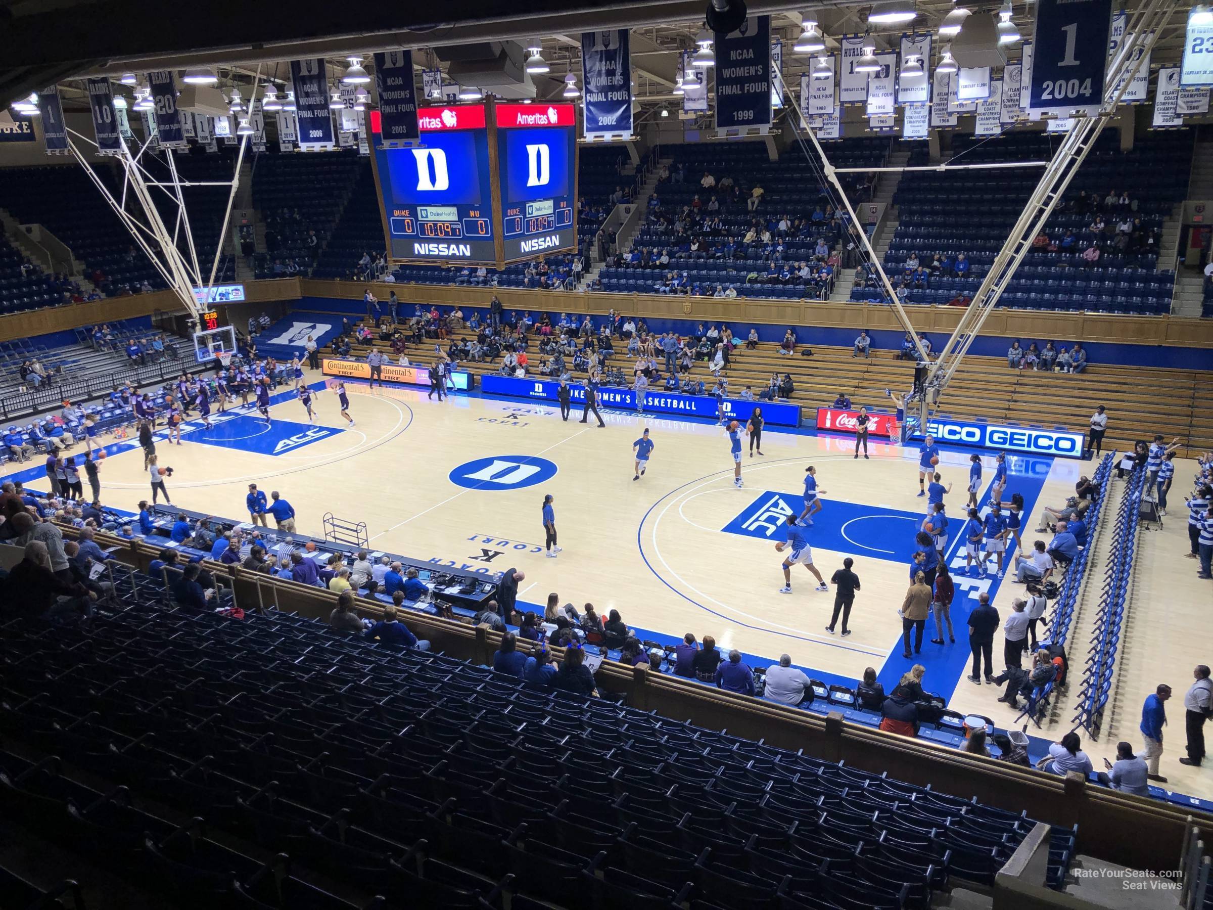 Section 8 at Cameron Indoor Stadium - RateYourSeats.com