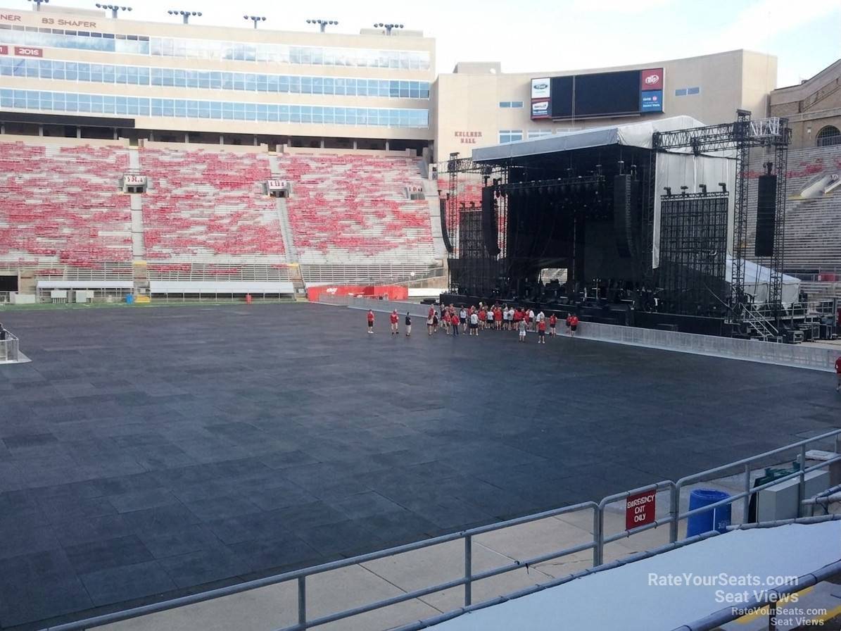 view from Section D 