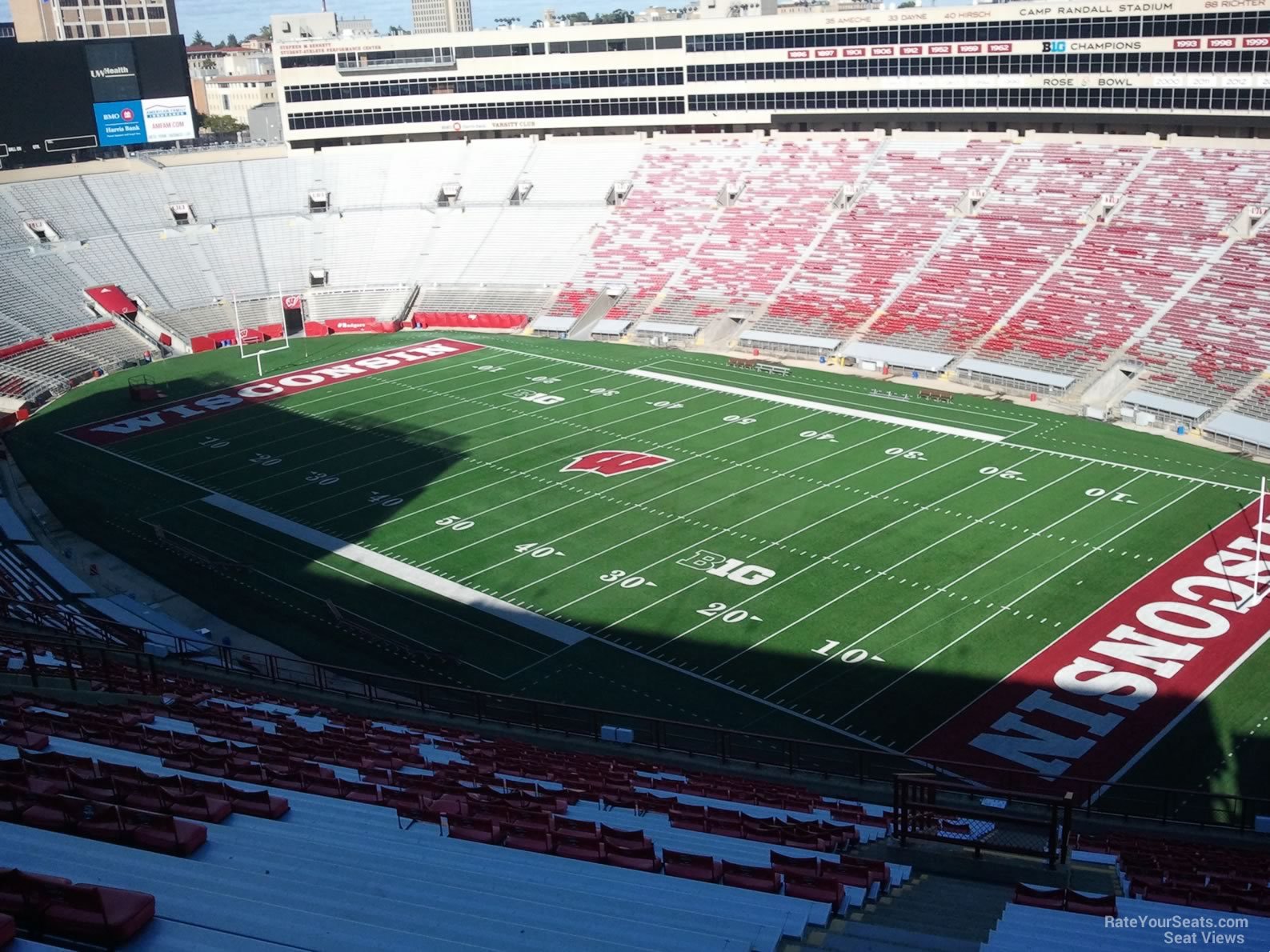 Camp Randall Stadium Seating Chart Row Numbers Two Birds Home