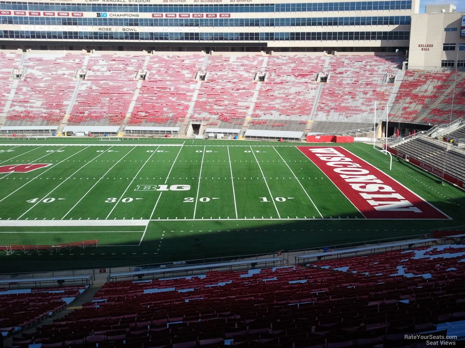 Camp Randall Seating Chart Level Cr