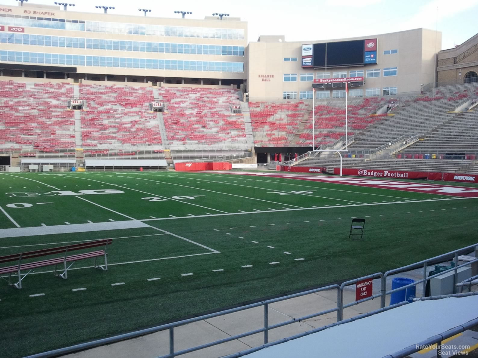 Camp Randall Seating Chart Level Cr