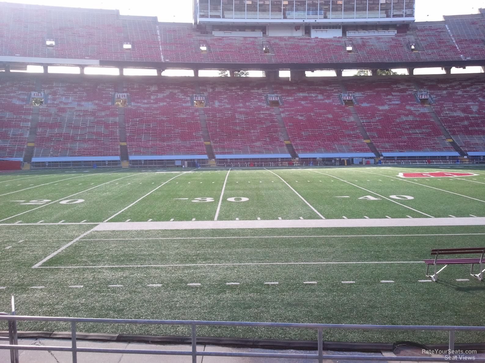 Seating Chart Camp Randall Stadium Wi