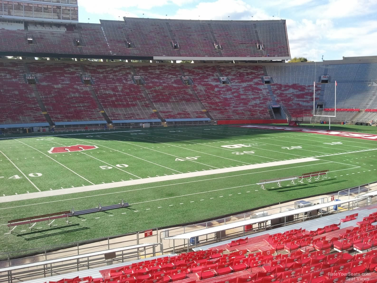 Camp Randall Seating Chart With Rows And Seat Numbers