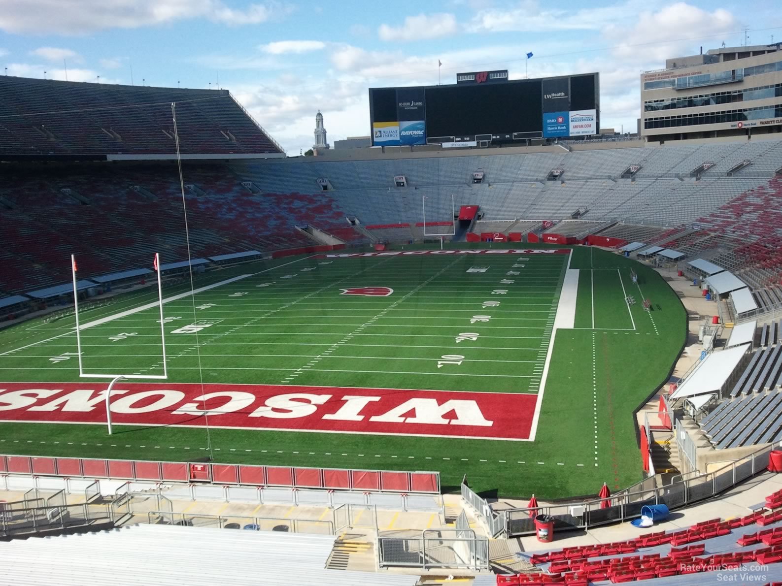 Camp Randall Seating Chart Level Cr