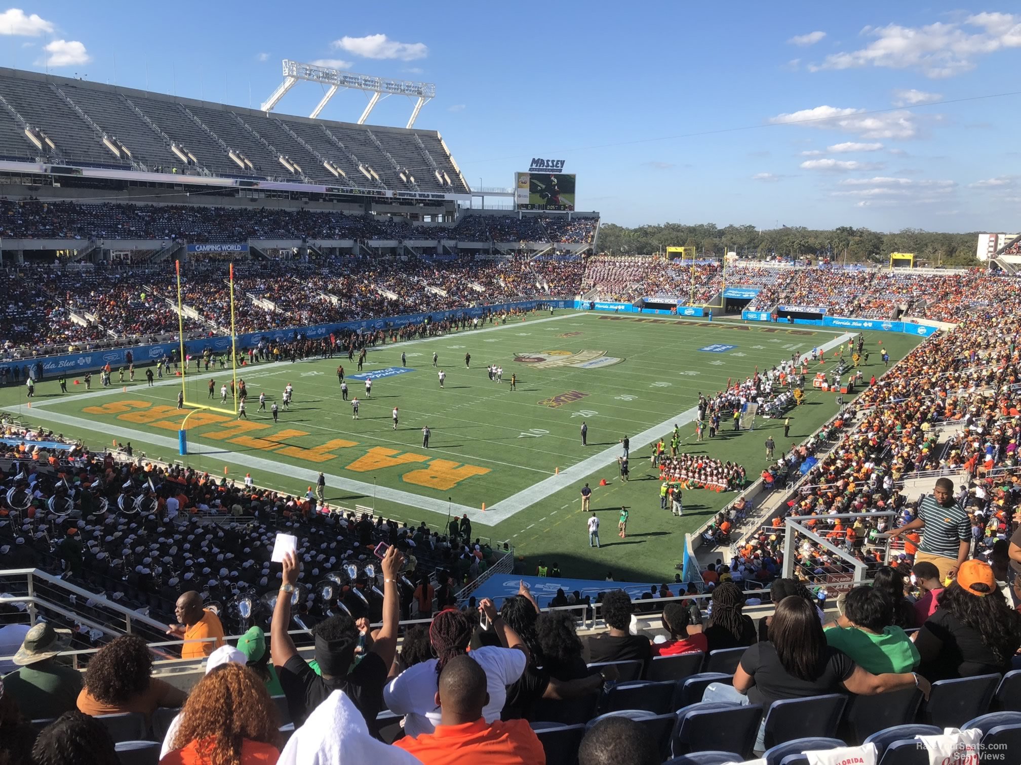 Section P16 At Camping World Stadium