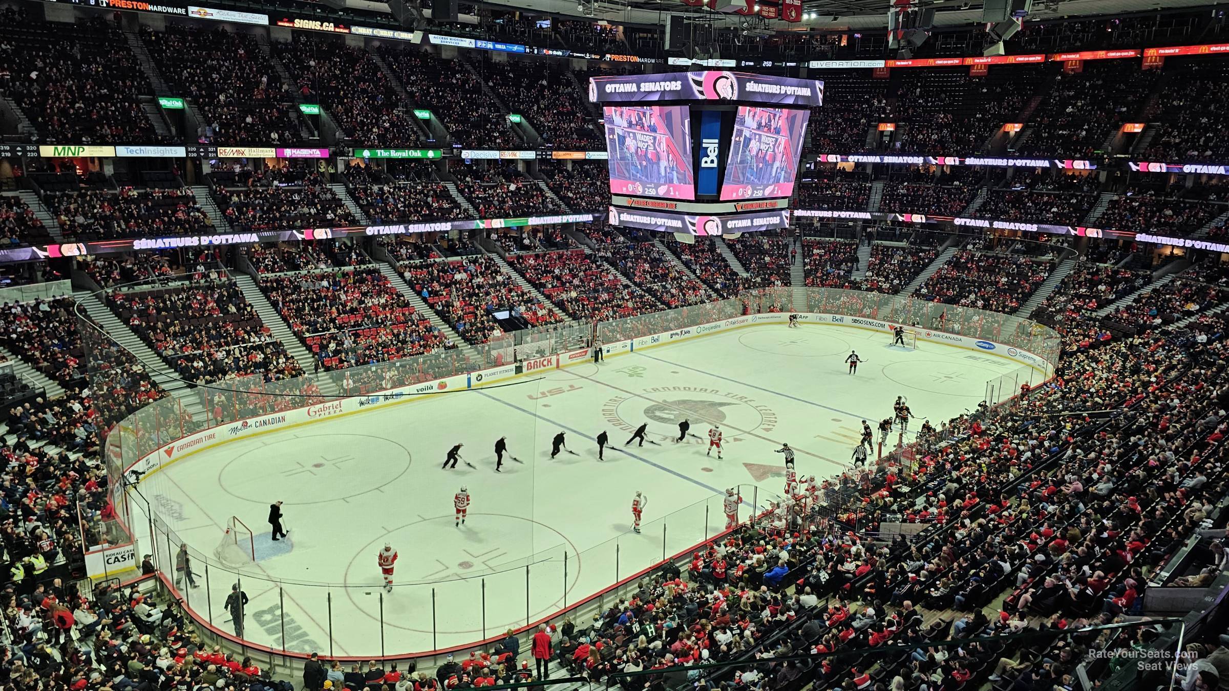 Ottawa Senators vs Montreal Canadiens, Canadian Tire Centre