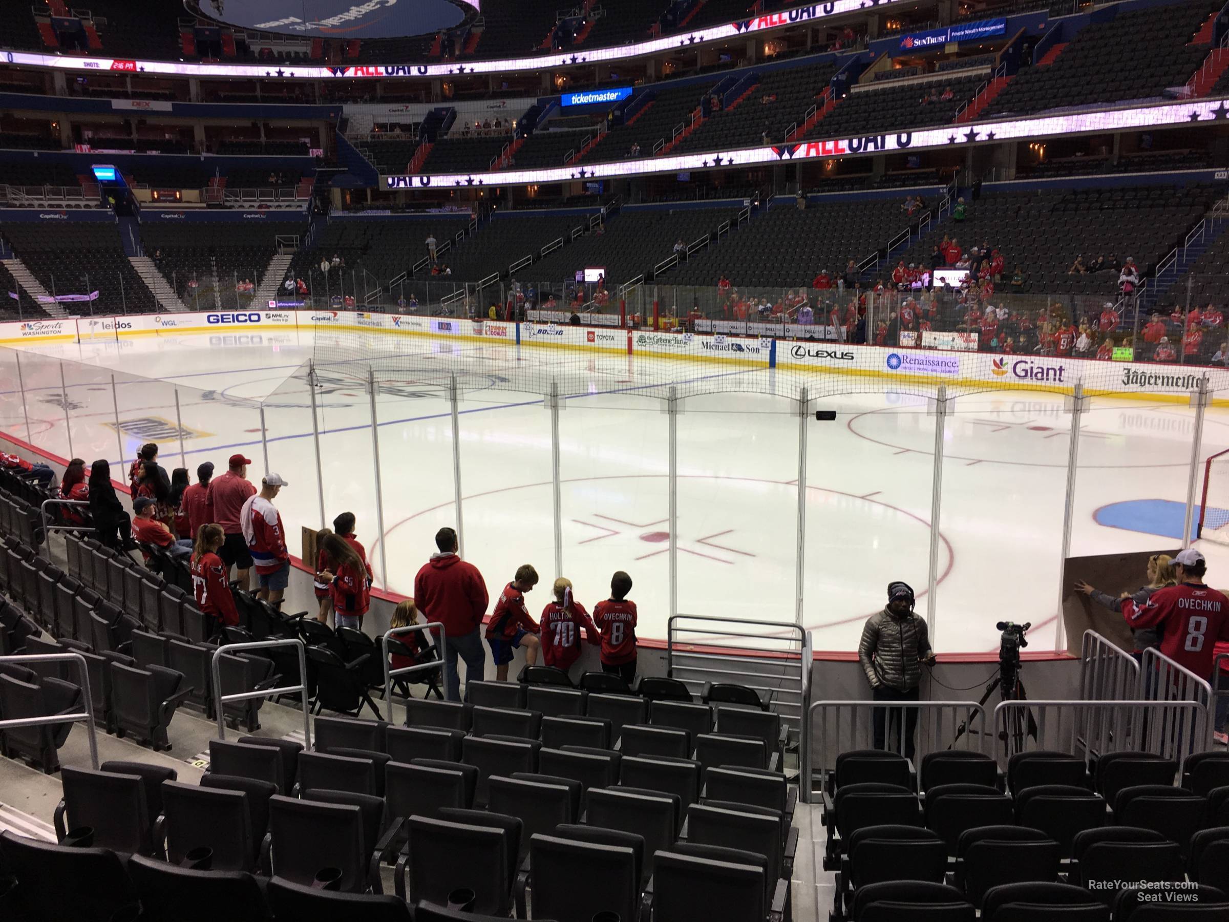 Section 114 at Capital One Arena Washington Capitals