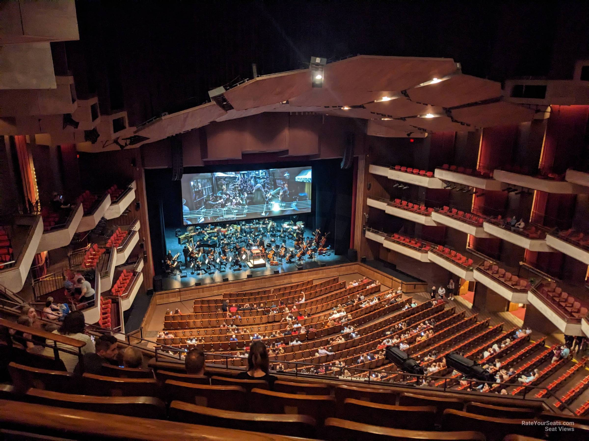 section gallery, row dd seat view  - carol morsani hall at straz center