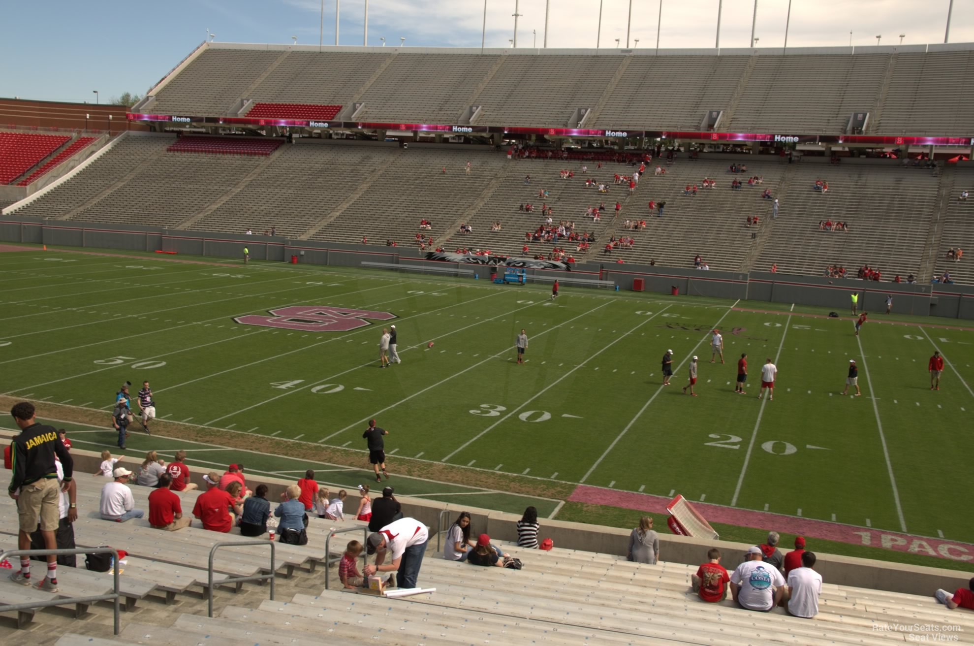 Carter Finley Stadium Seating Chart Rows