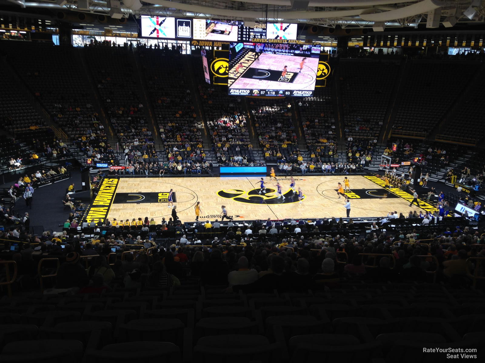 view from Section AA 