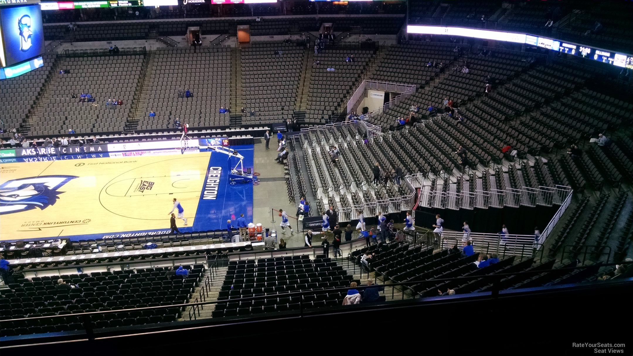 Creighton Basketball Seating Chart