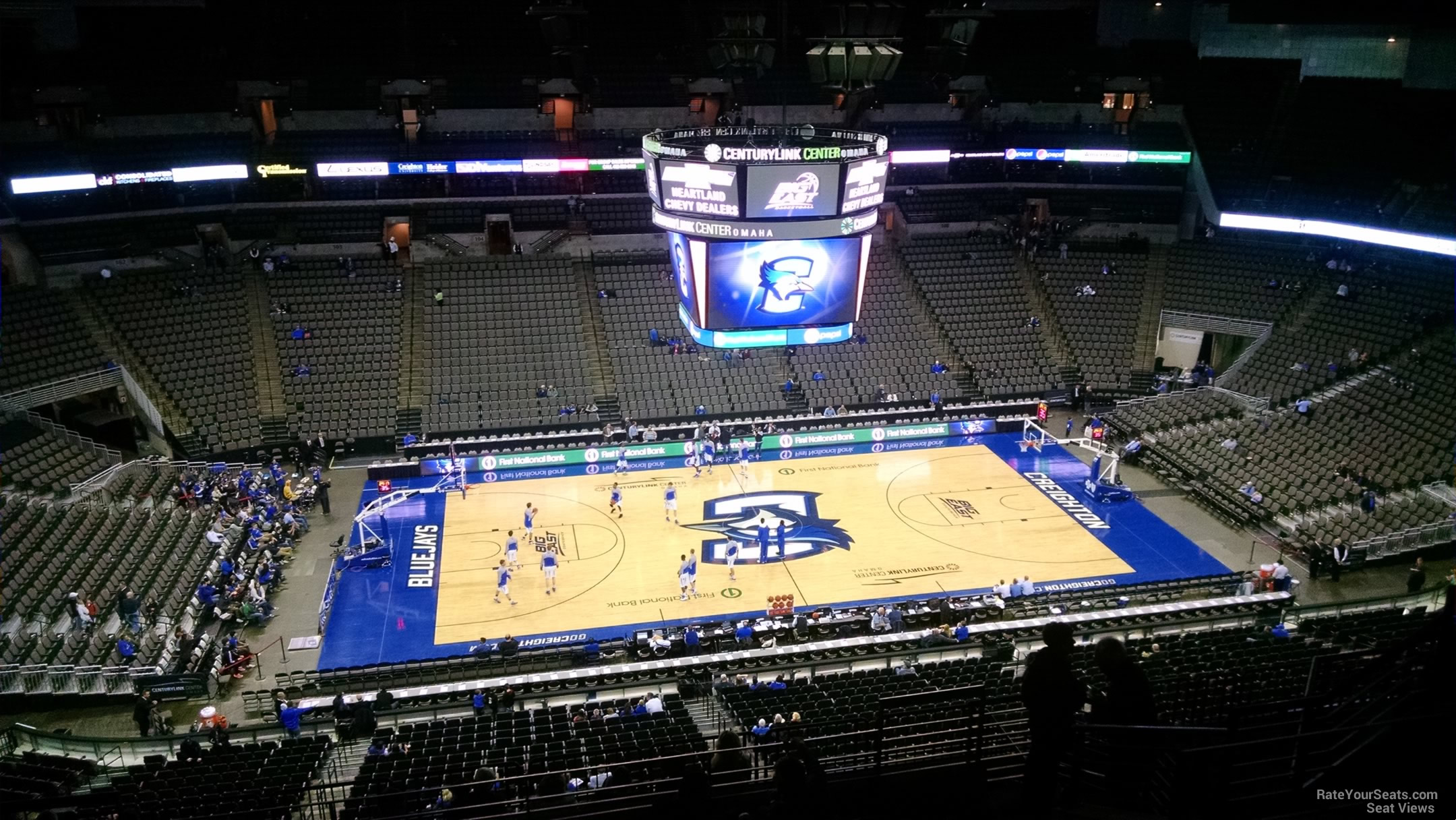 chi health center omaha section 222 creighton basketball centurylink omaha seating chart concert