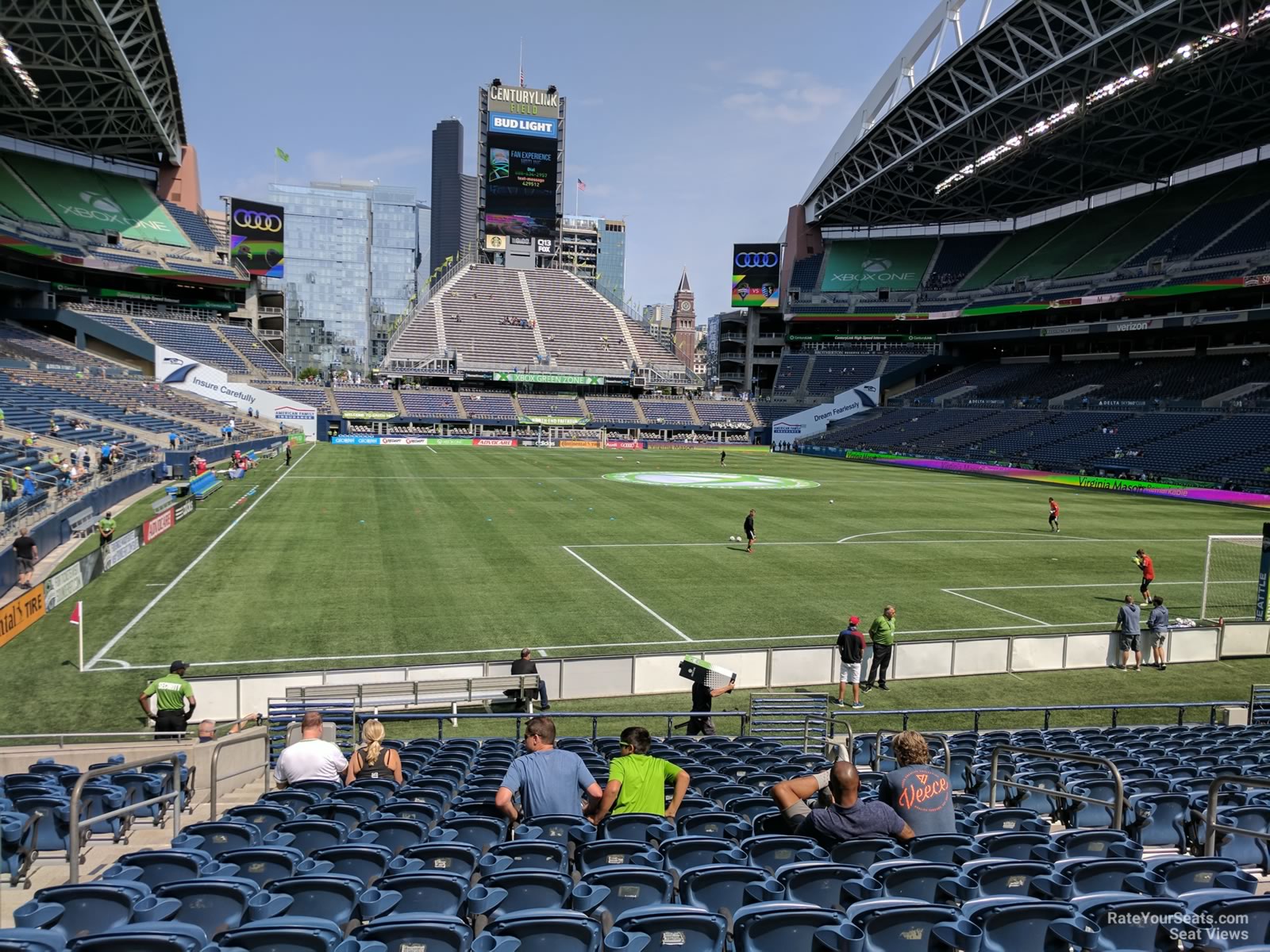 Centurylink Field Section 125 Seattle Sounders Fc Rateyourseats Soccer Seat View For Centurylink Field Section 125 Row R