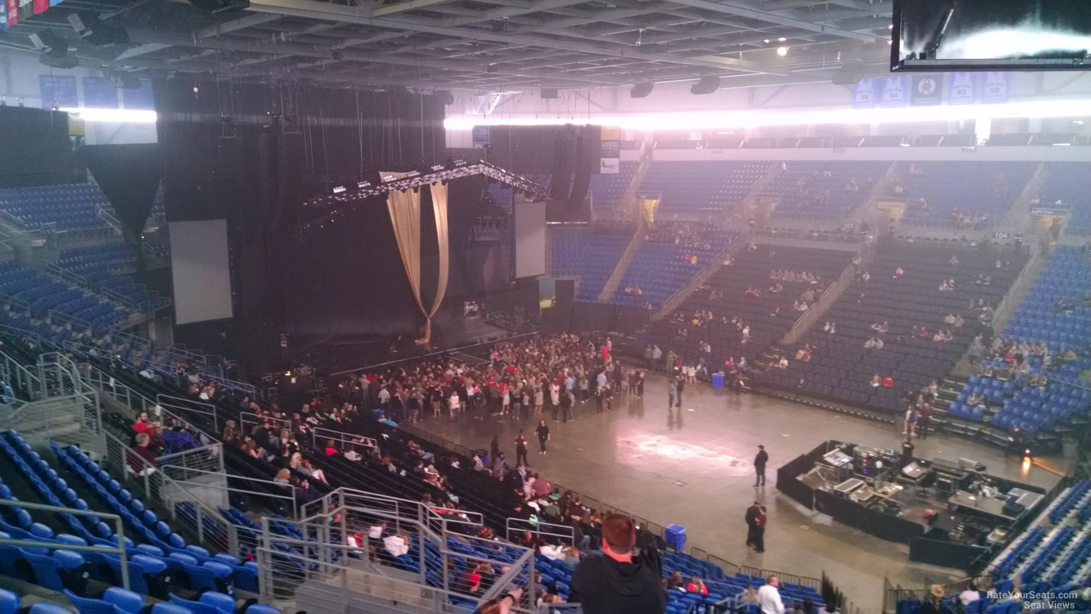 Chaifetz Arena Section 212 Concert Seating - 0