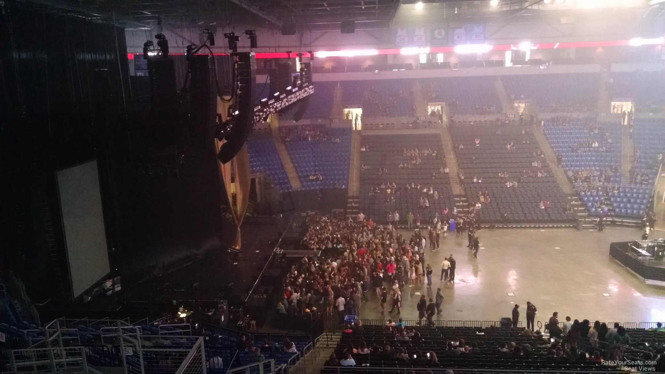 Chaifetz Arena Section 215 Concert Seating