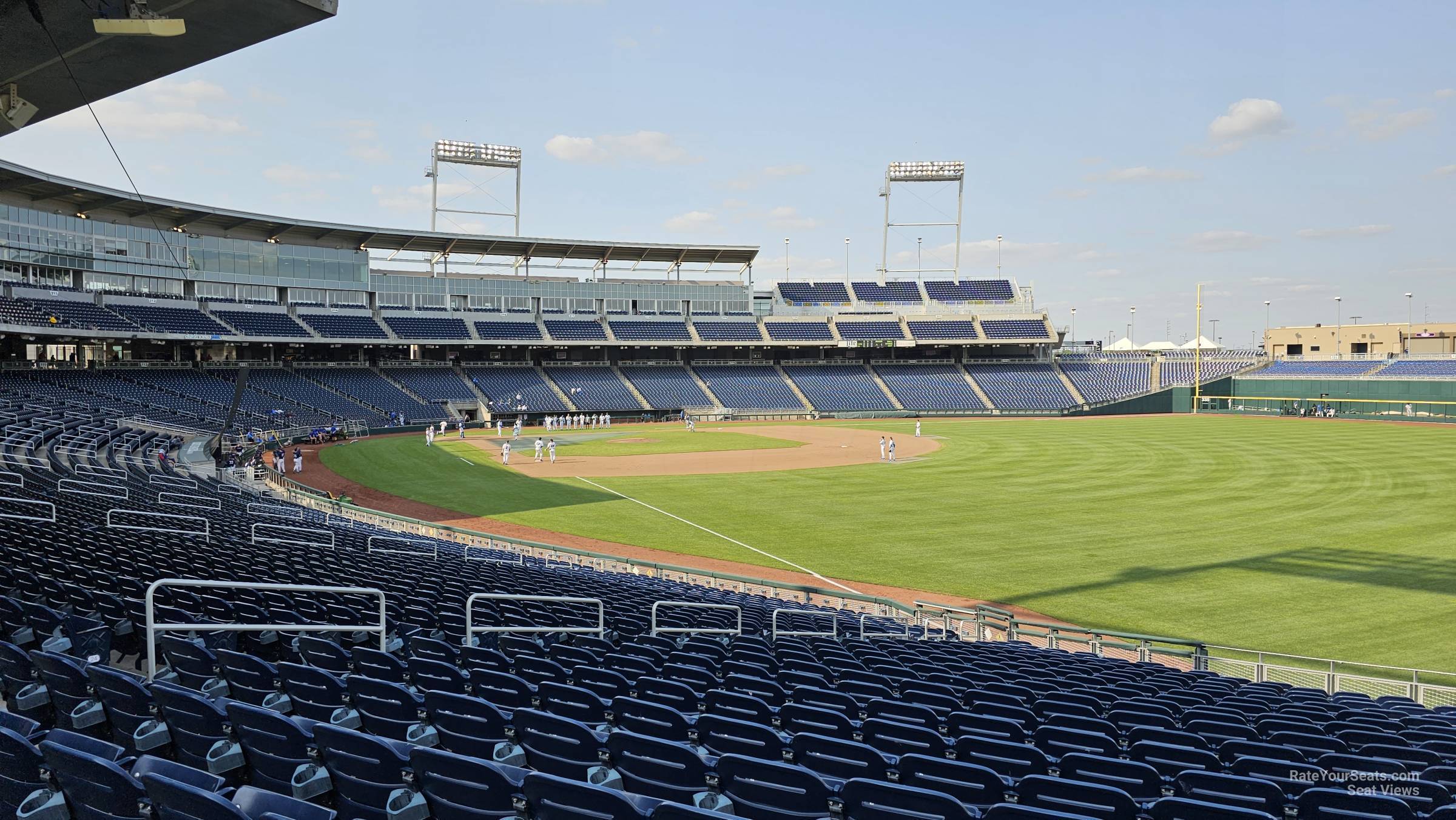 section 101, row 29 seat view  - charles schwab field