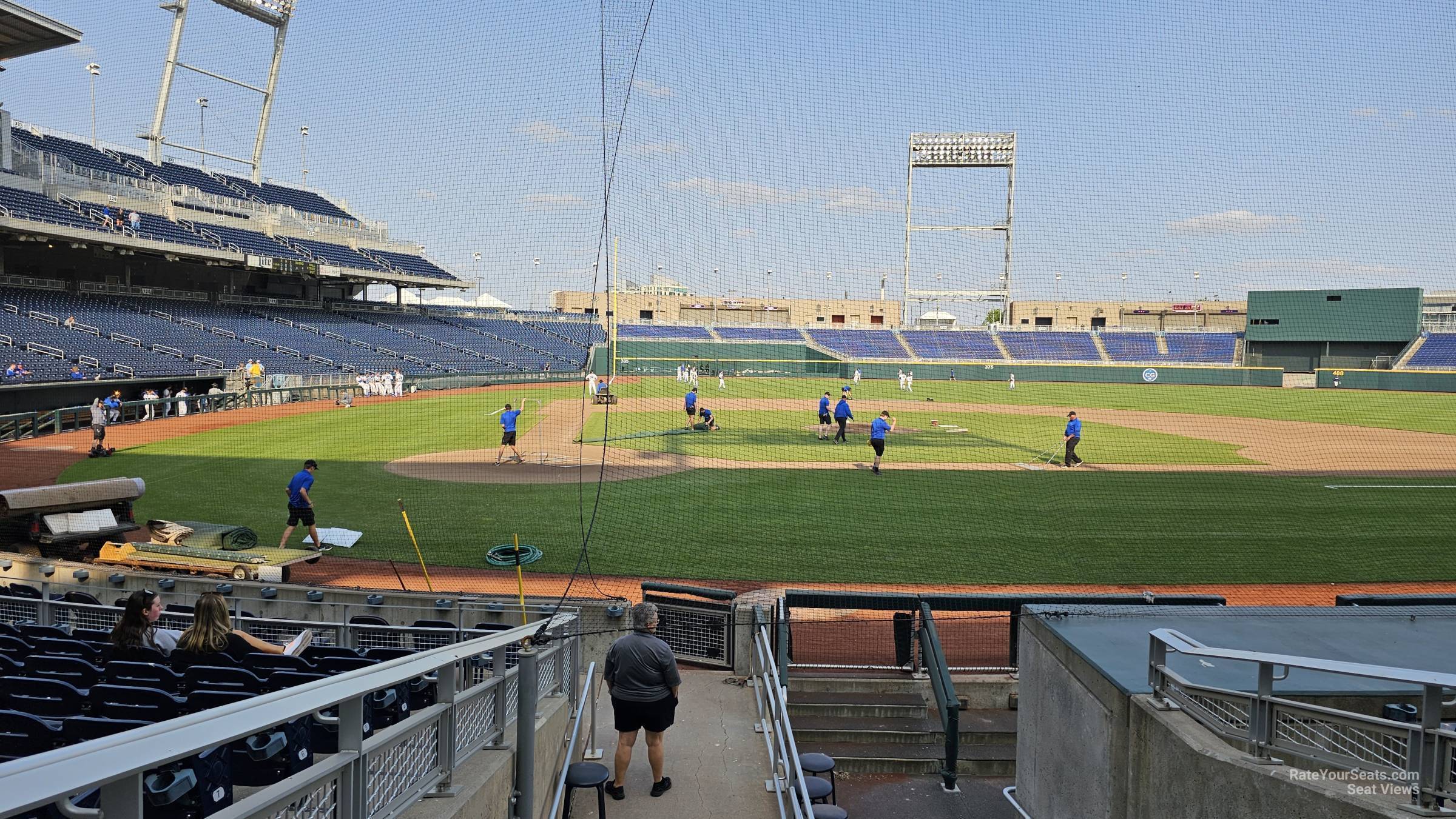 section 109, row 12 seat view - charles schwab field