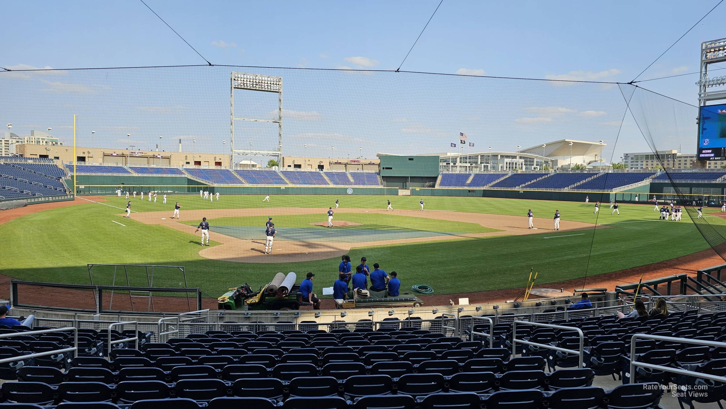 section 111, row 16 seat view - charles schwab field