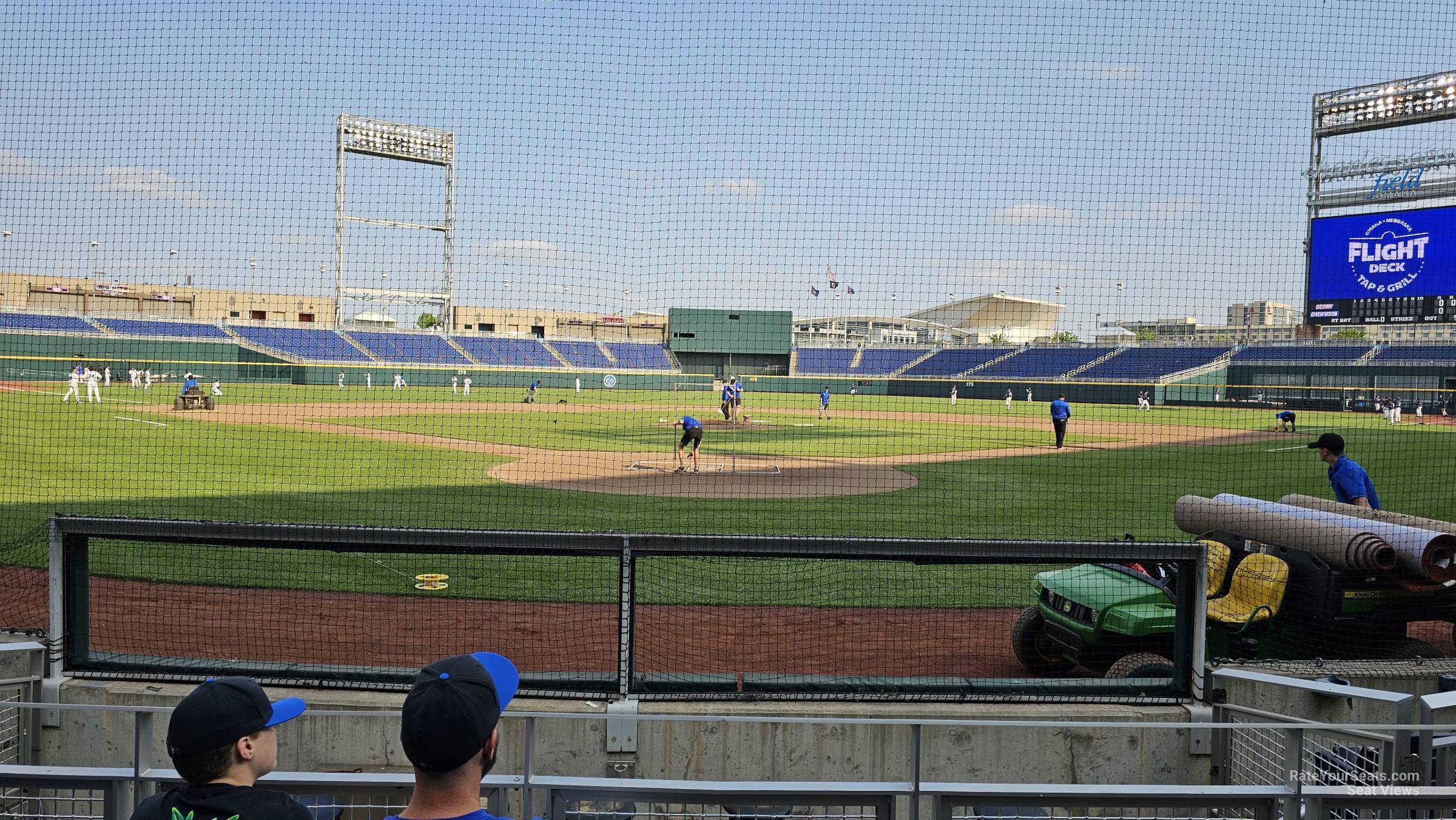 section 112, row 6 seat view  - charles schwab field