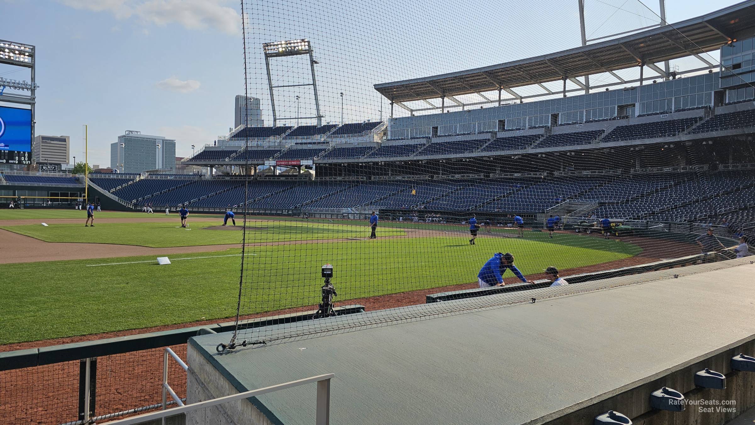 section 118, row 7 seat view  - charles schwab field