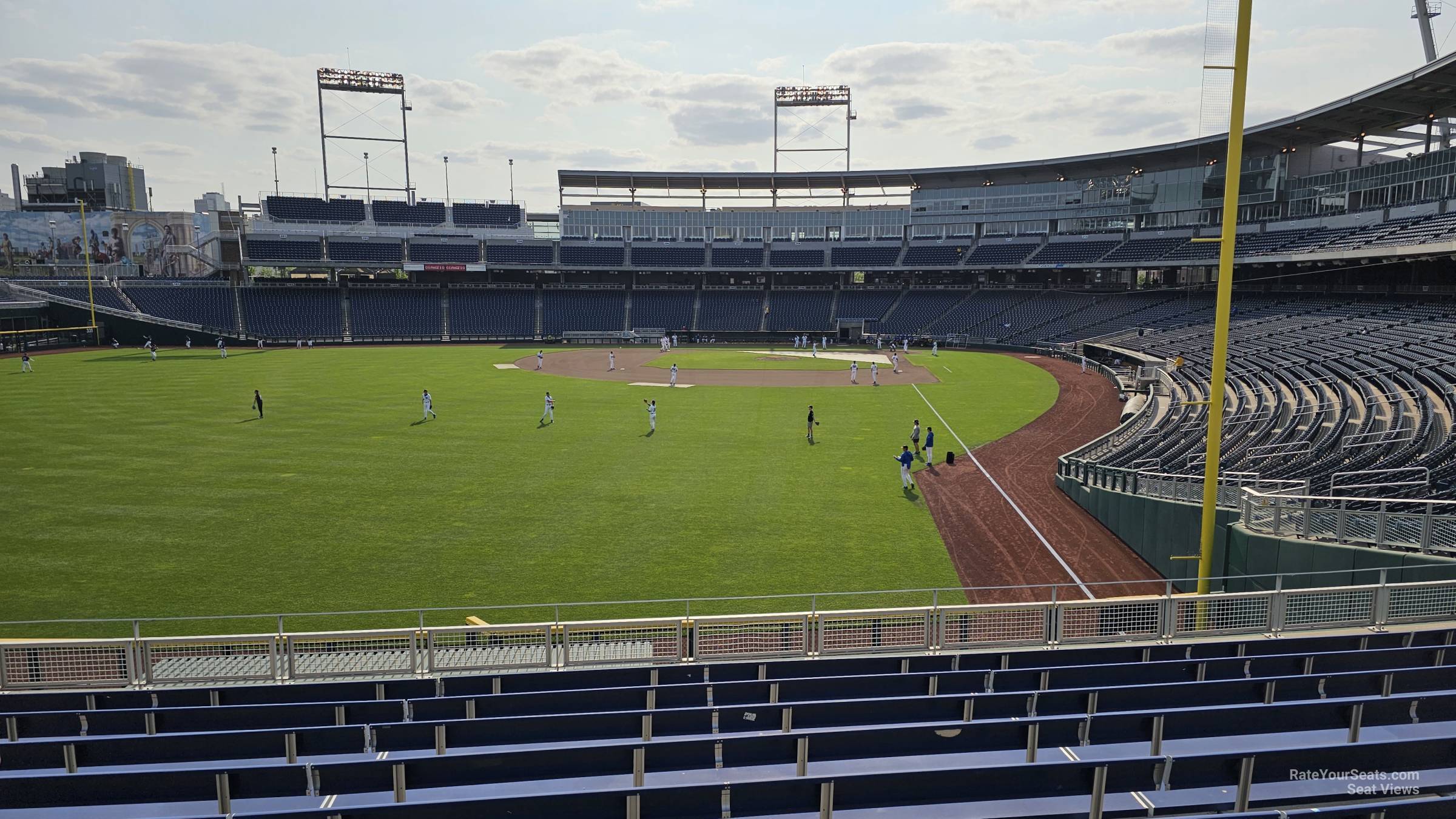 section 125, row 31 seat view  - charles schwab field