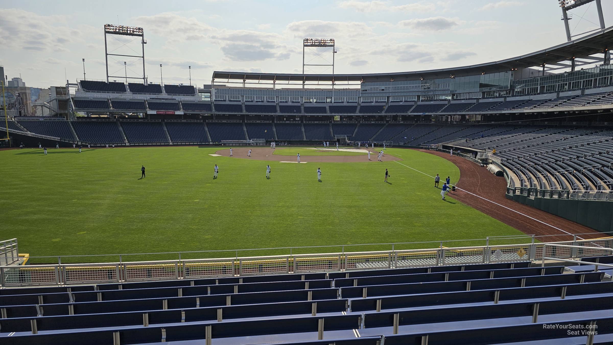 section 126, row 31 seat view  - charles schwab field