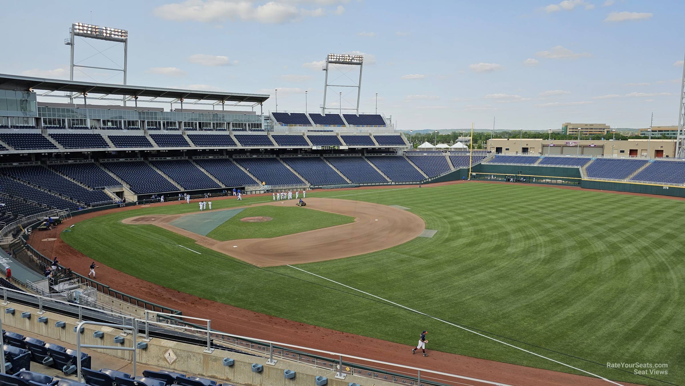 section 202, row 7 seat view - charles schwab field