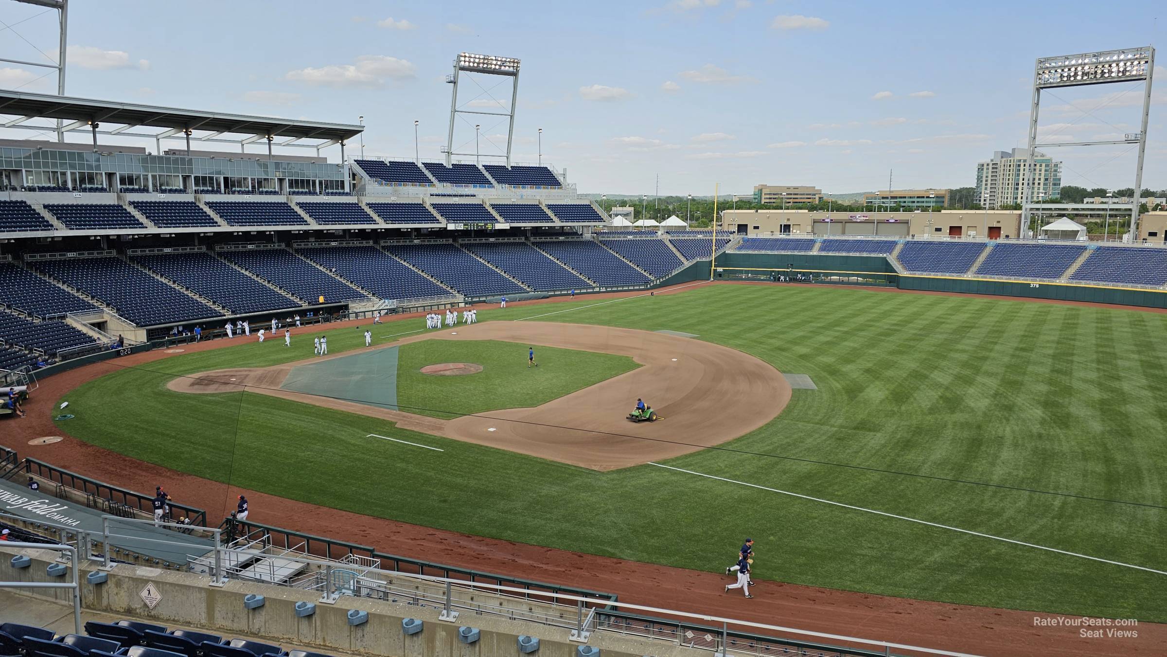 section 204, row 7 seat view  - charles schwab field