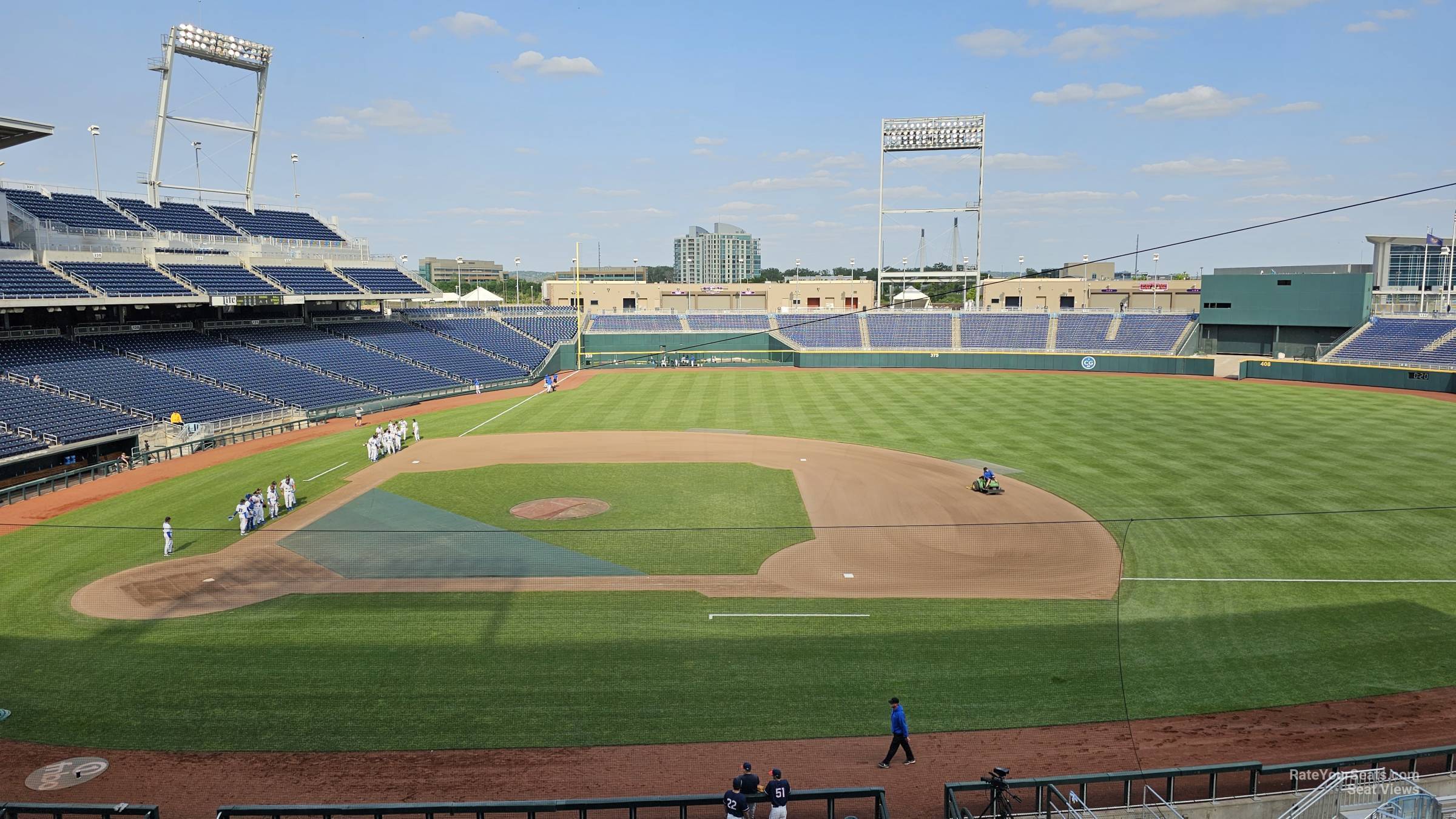 section 207, row 2 seat view  - charles schwab field