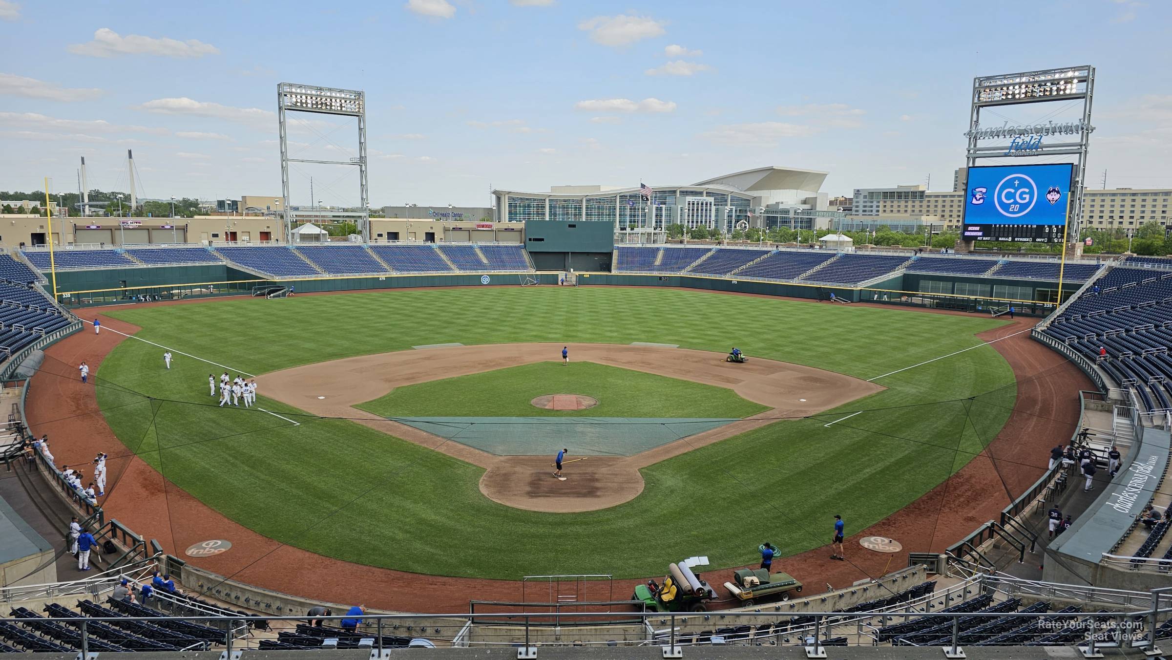 section 212, row 7 seat view - charles schwab field