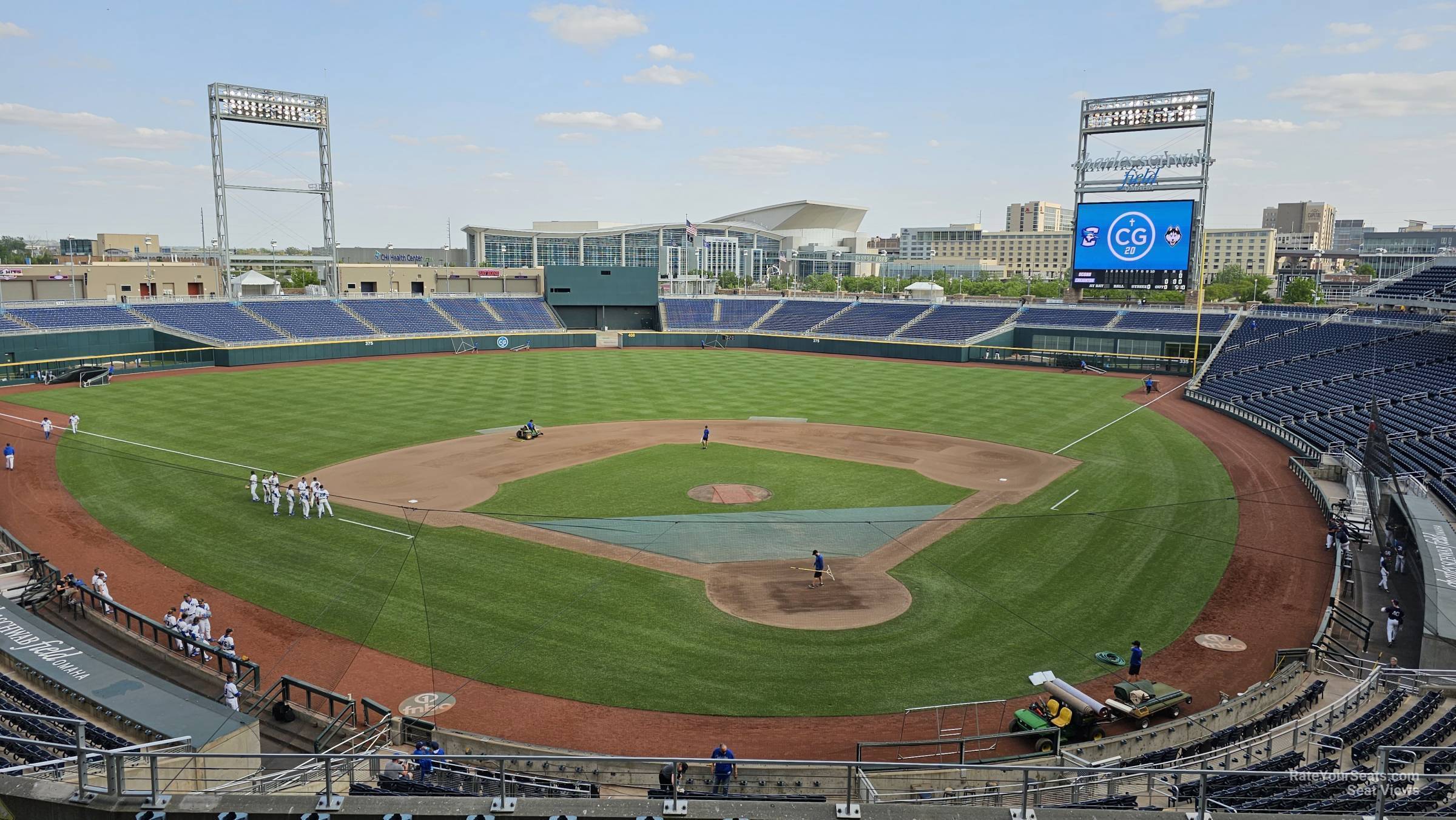 section 213, row 7 seat view - charles schwab field