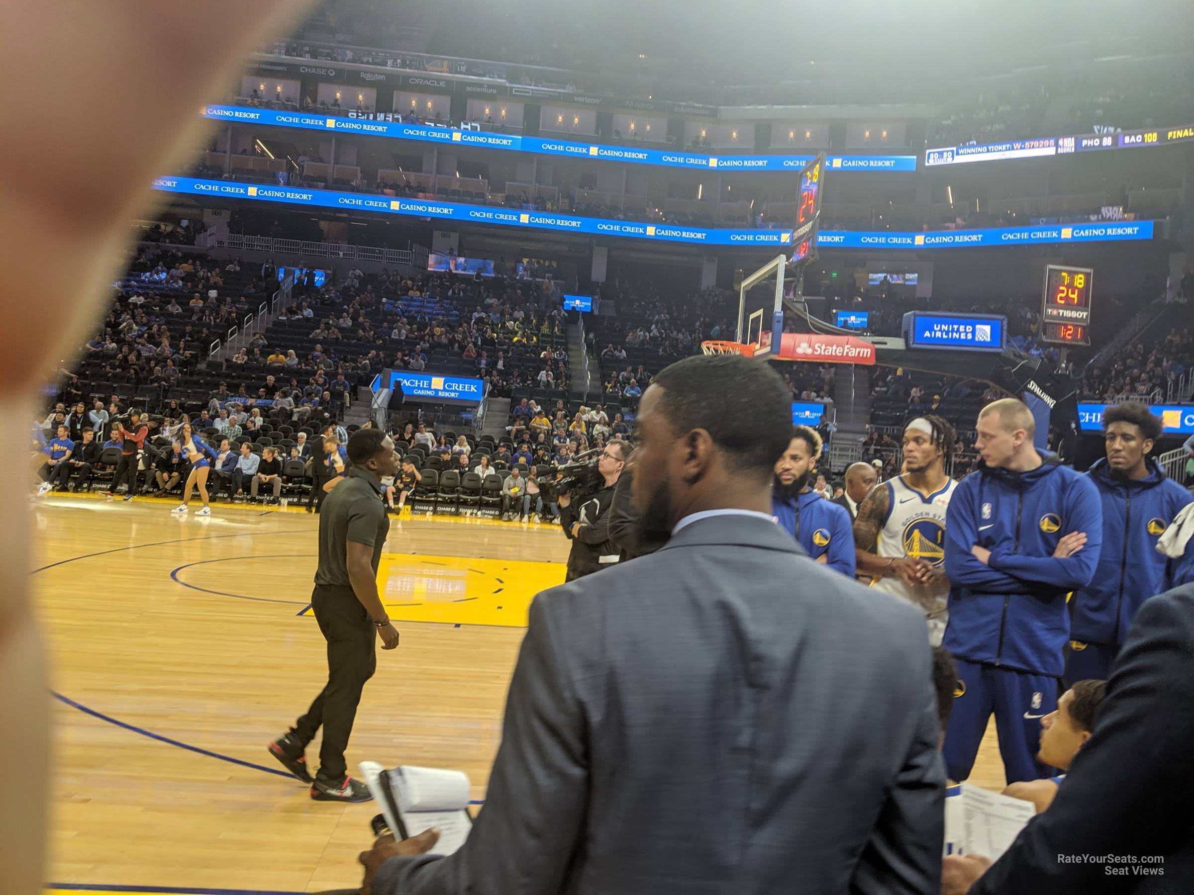 VIP Courtside at Chase Center