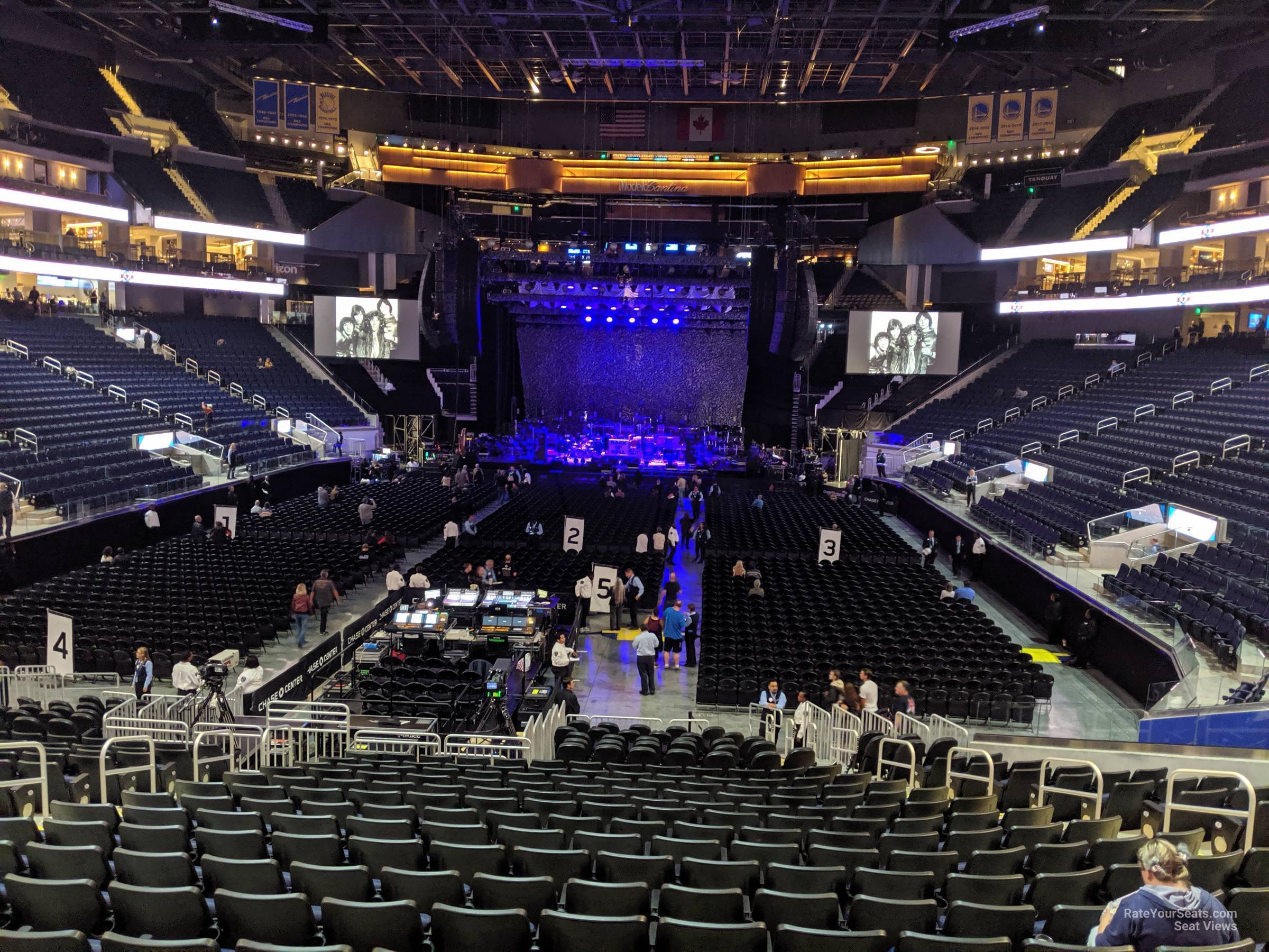 Chase Center San Francisco Seating Chart Concert