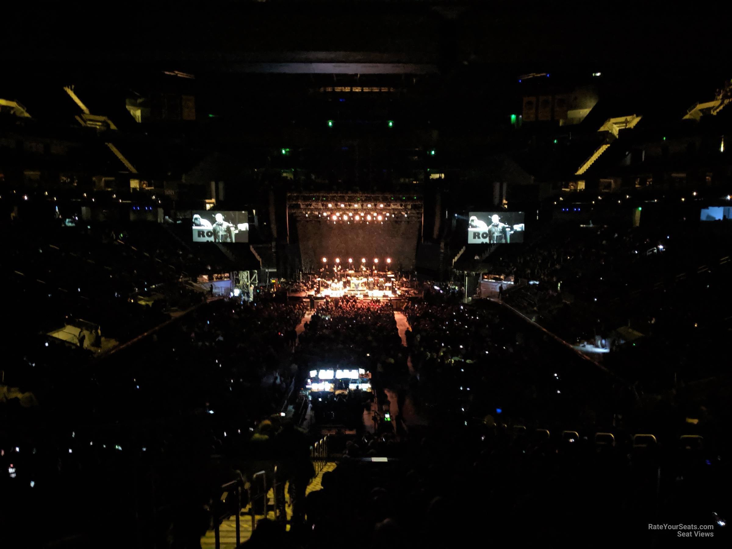section 109, row 27 seat view  for concert - chase center