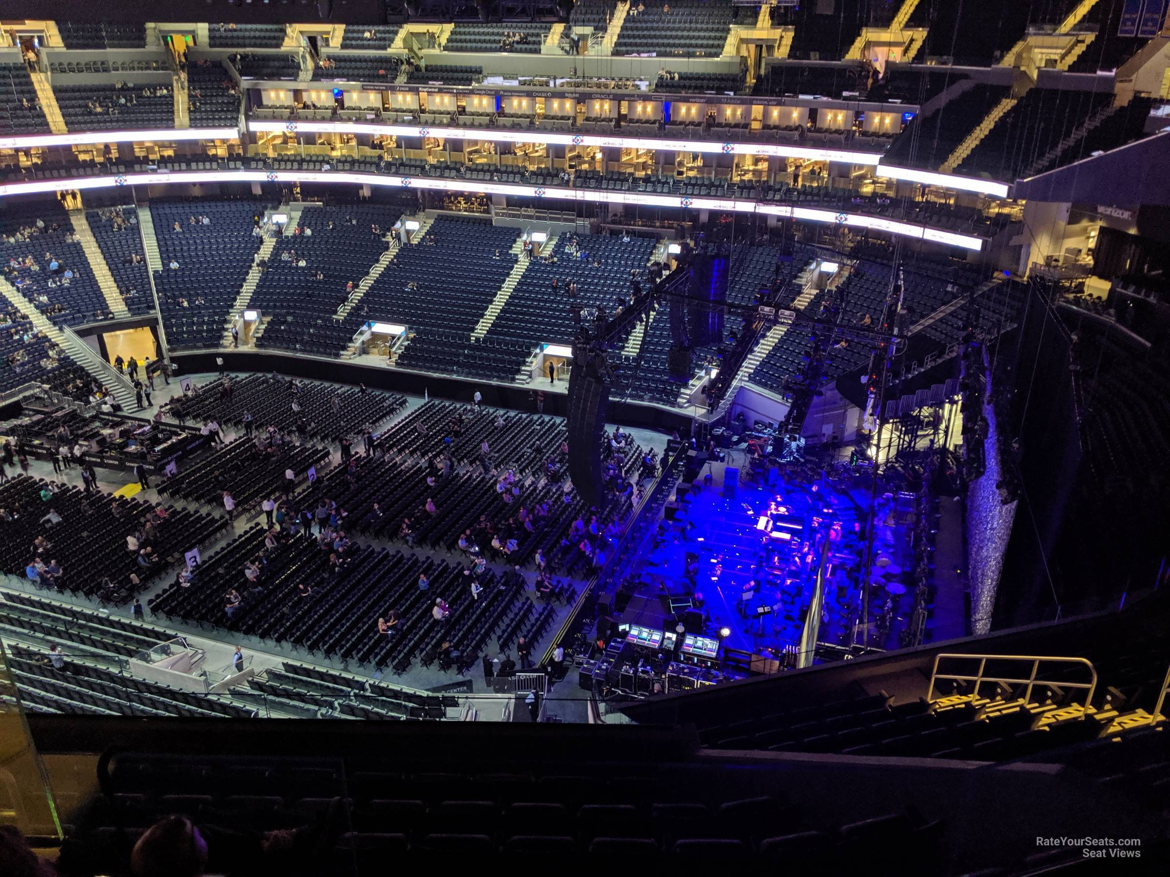 Chase Center Section 203 Concert Seating
