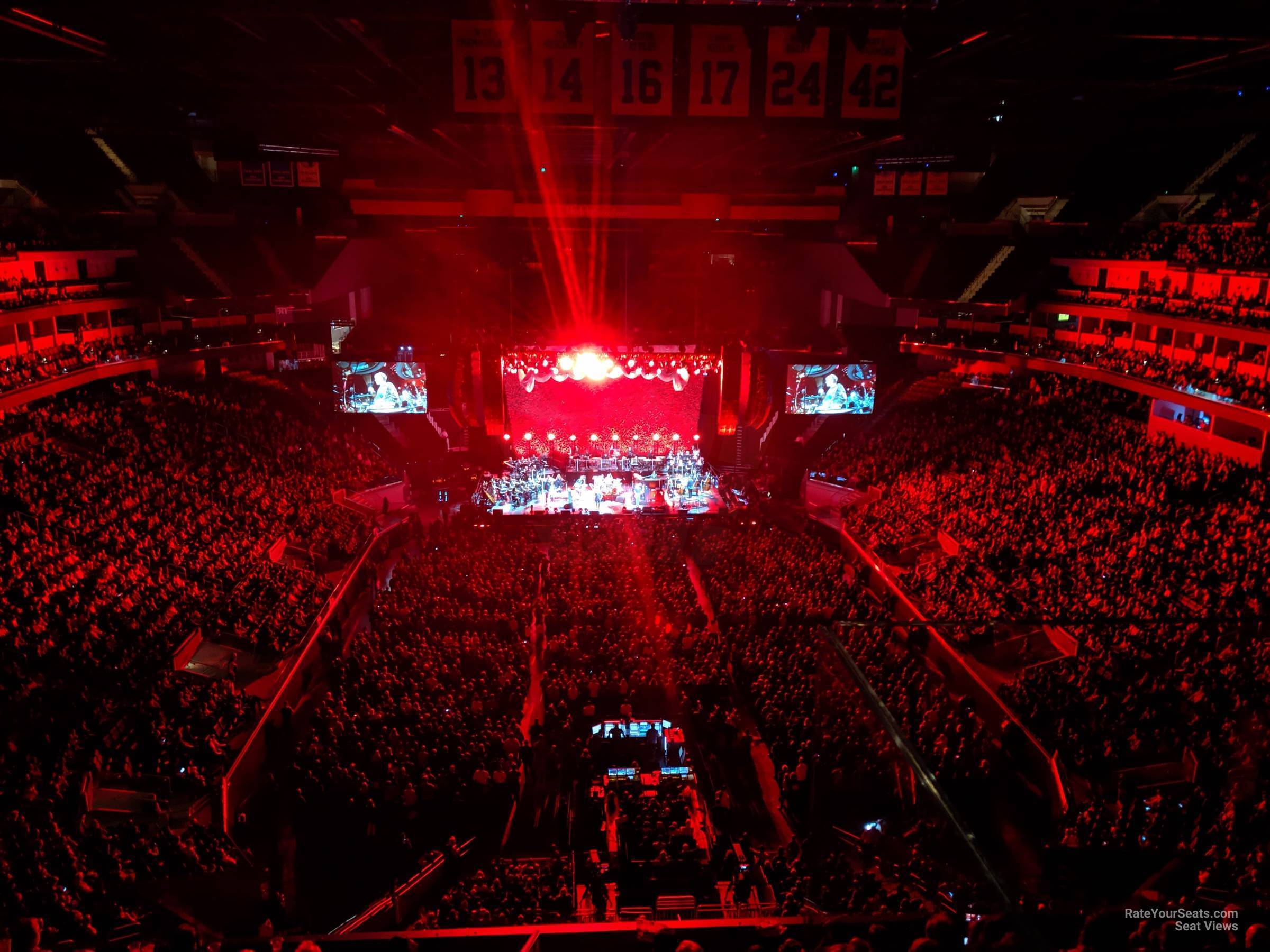 section 213, row 9 seat view  for concert - chase center