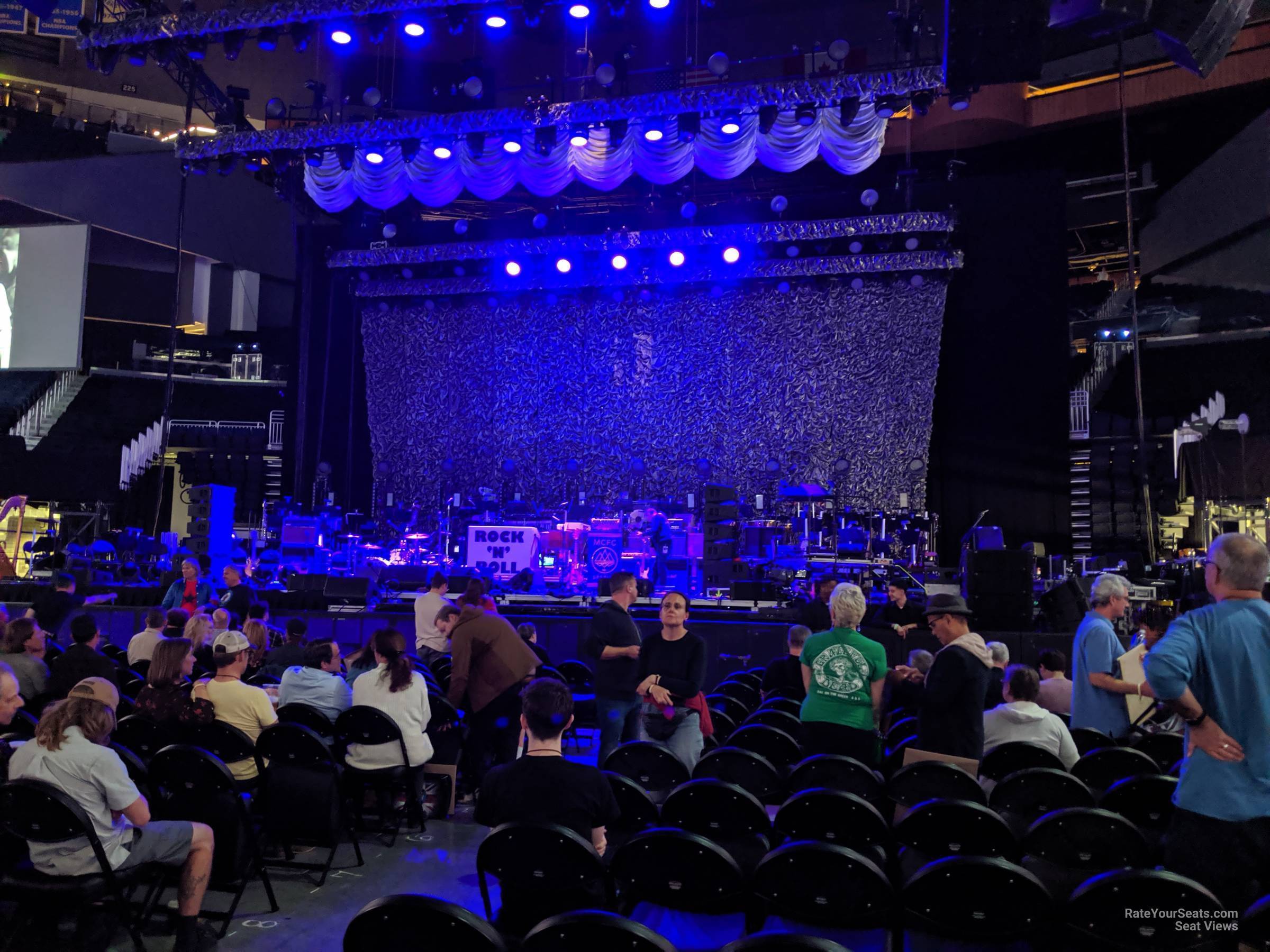 Chase Center Seating Chart Concert