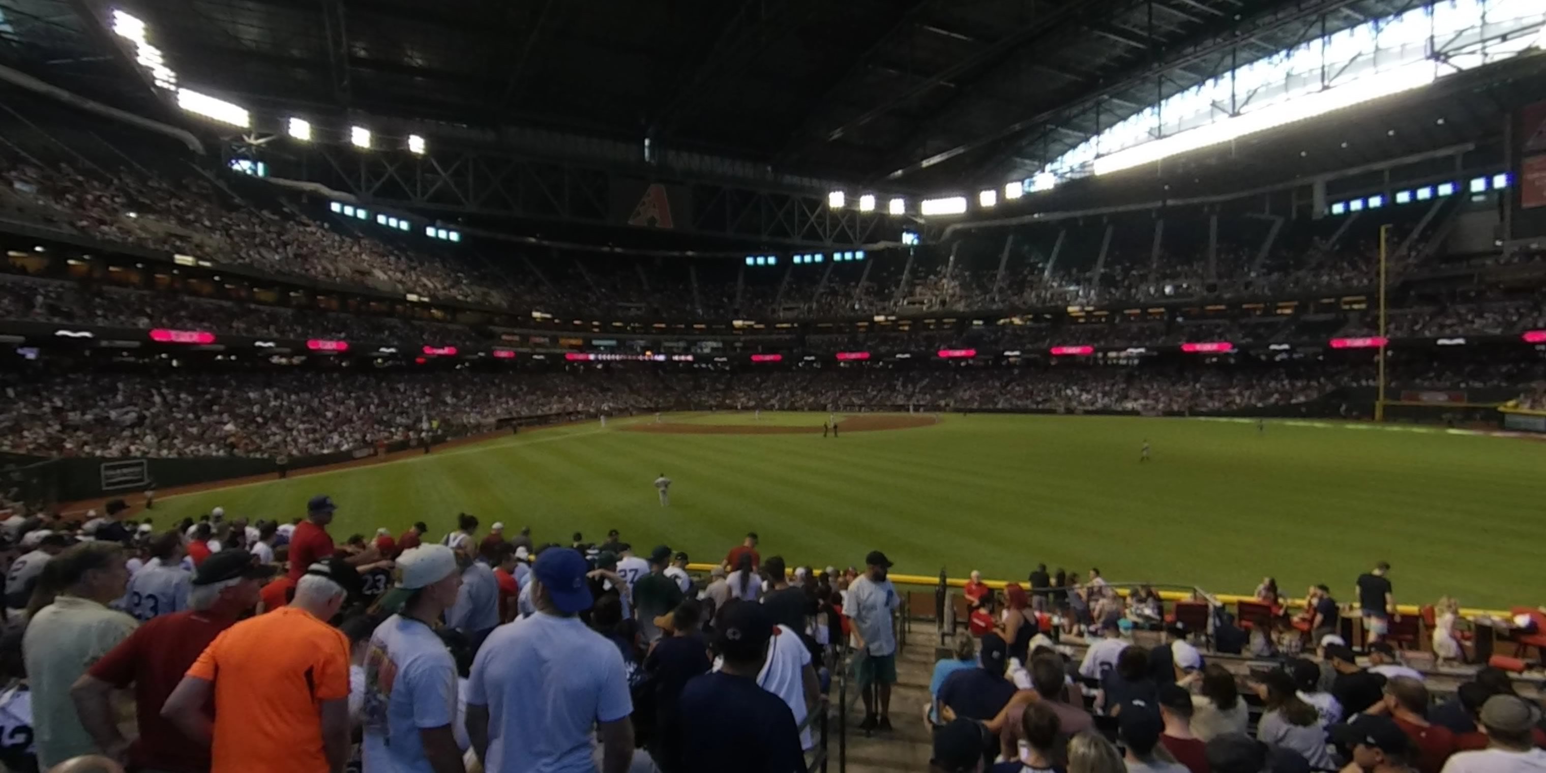 section 101 panoramic seat view  for baseball - chase field